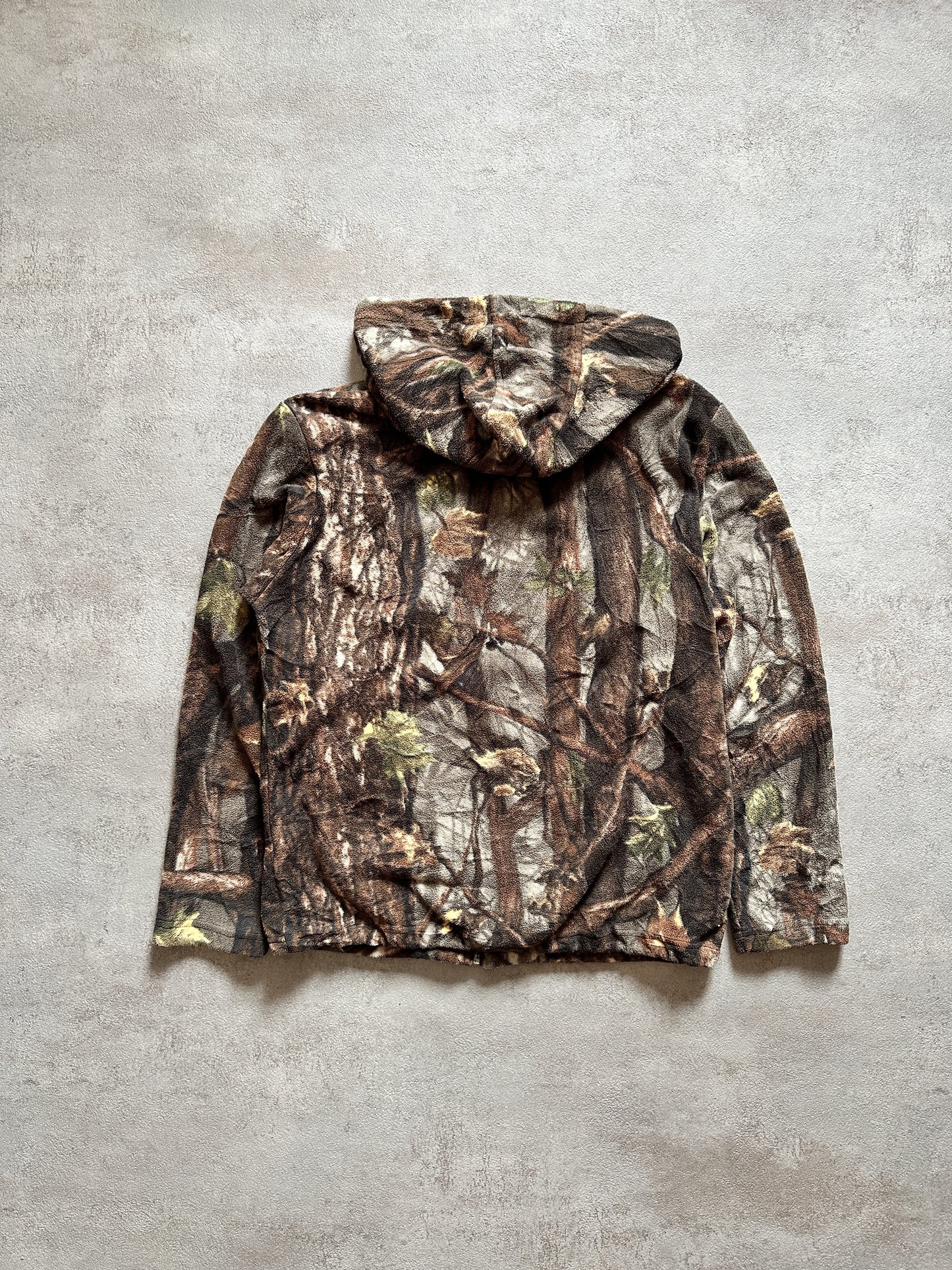 VINTAGE REALTREE FLEECE JACKET - SMALL
