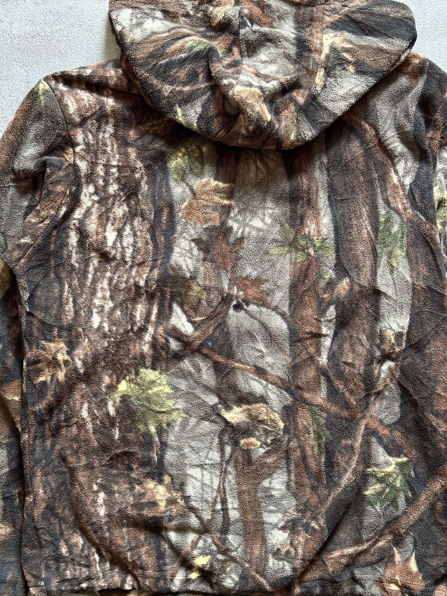 VINTAGE REALTREE FLEECE JACKET - SMALL