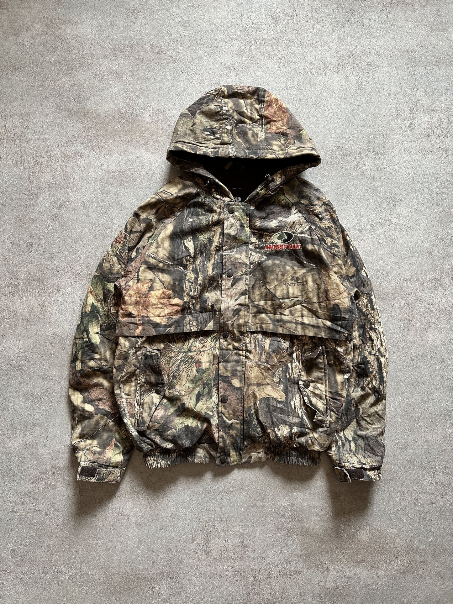 VINTAGE MOSSY OAK JACKET - MEDIUM