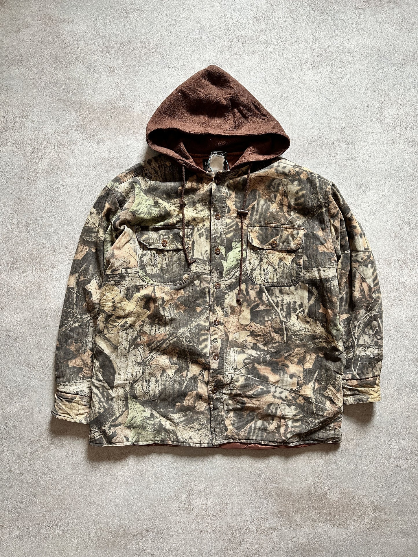 VINTAGE REALTREE CAMO OVERSHIRT - MEDIUM