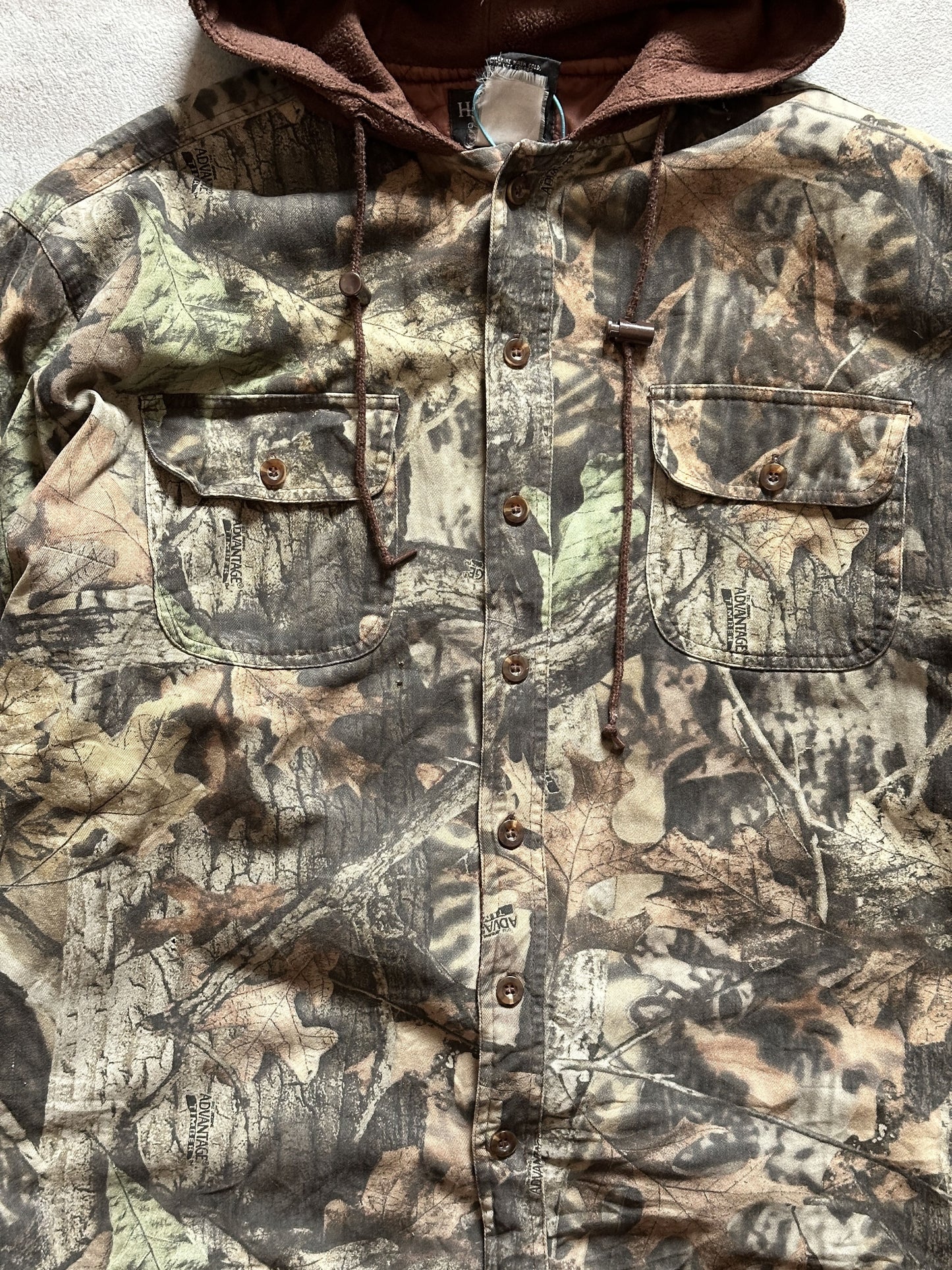 VINTAGE REALTREE CAMO OVERSHIRT - MEDIUM