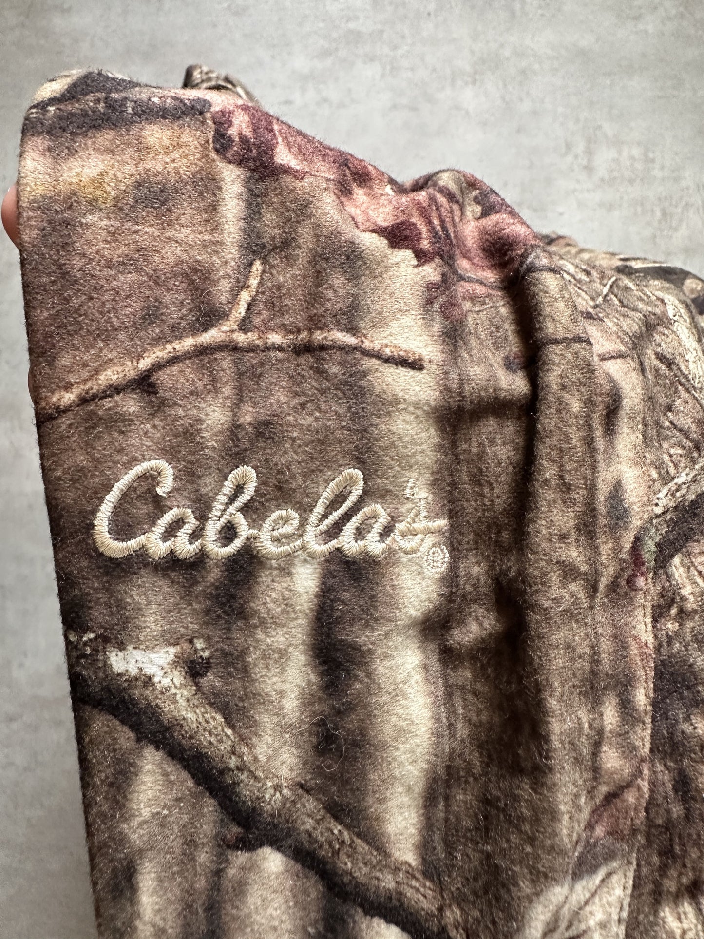 VINTAGE CABELA'S REALTREE CAMO JACKET - XLARGE