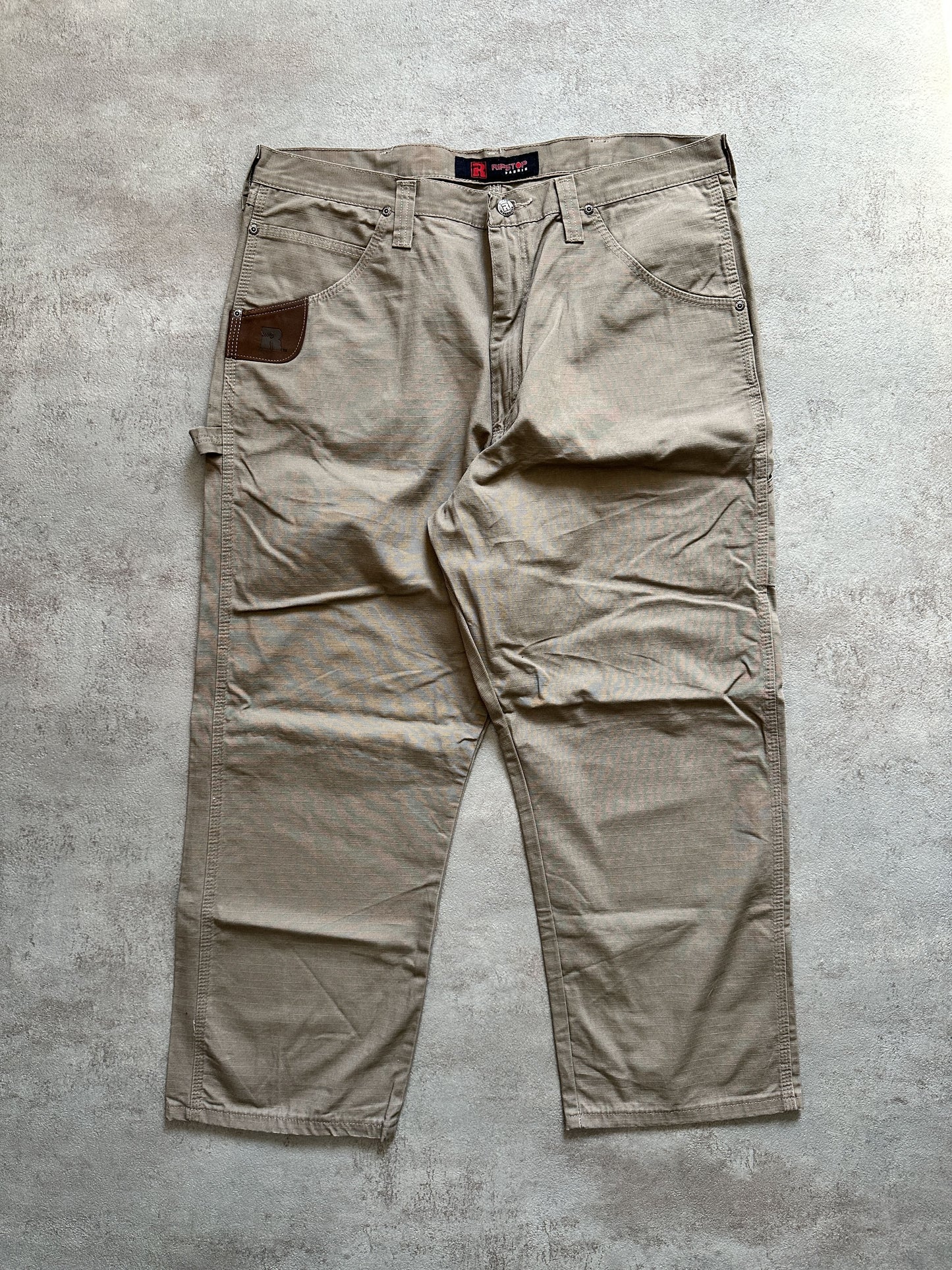 VINTAGE WRANGLER RIPSTOP WORKWEAR PANT - W38 X L30