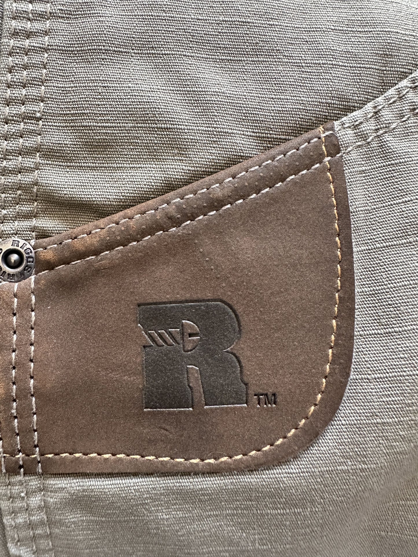 VINTAGE WRANGLER RIPSTOP WORKWEAR PANT - W38 X L30