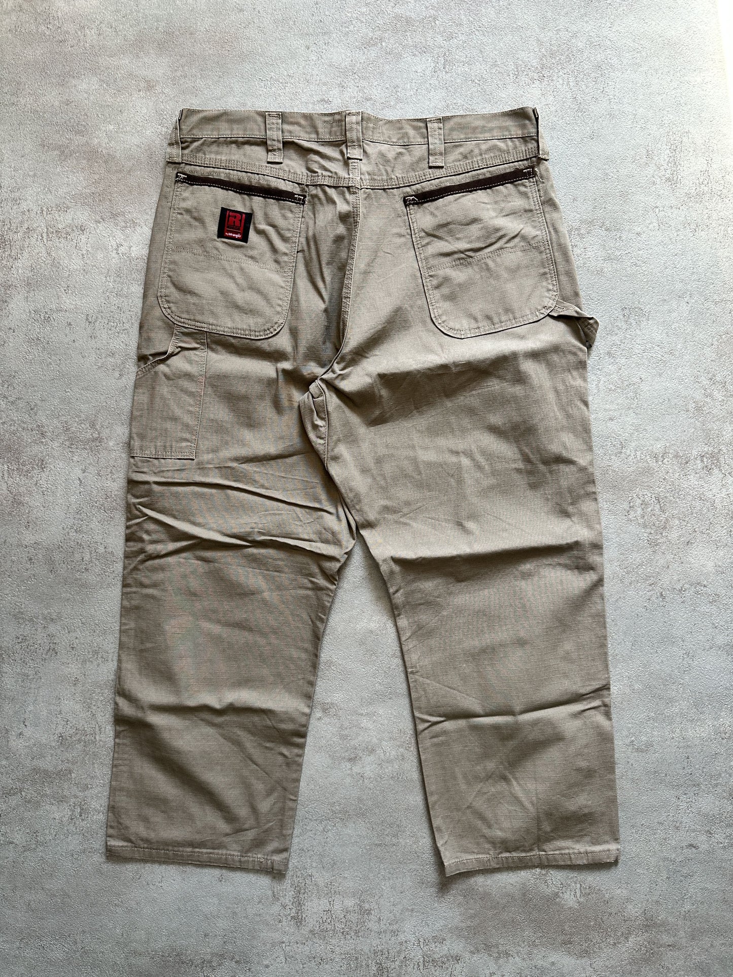 VINTAGE WRANGLER RIPSTOP WORKWEAR PANT - W38 X L30