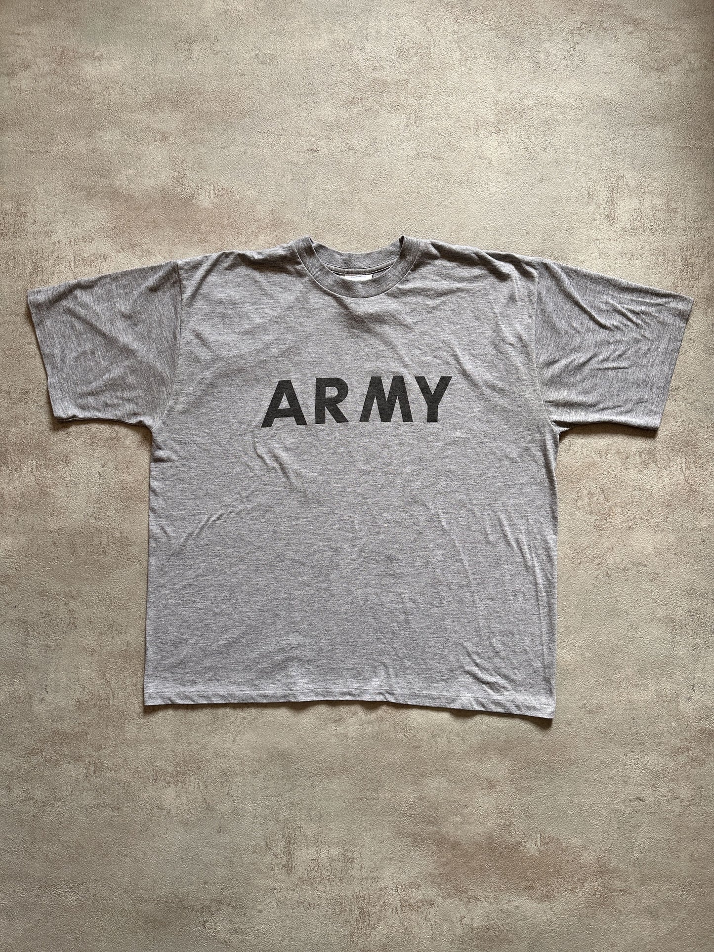 VINTAGE ARMY SINGLE STITCH T-SHIRT - XXLARGE