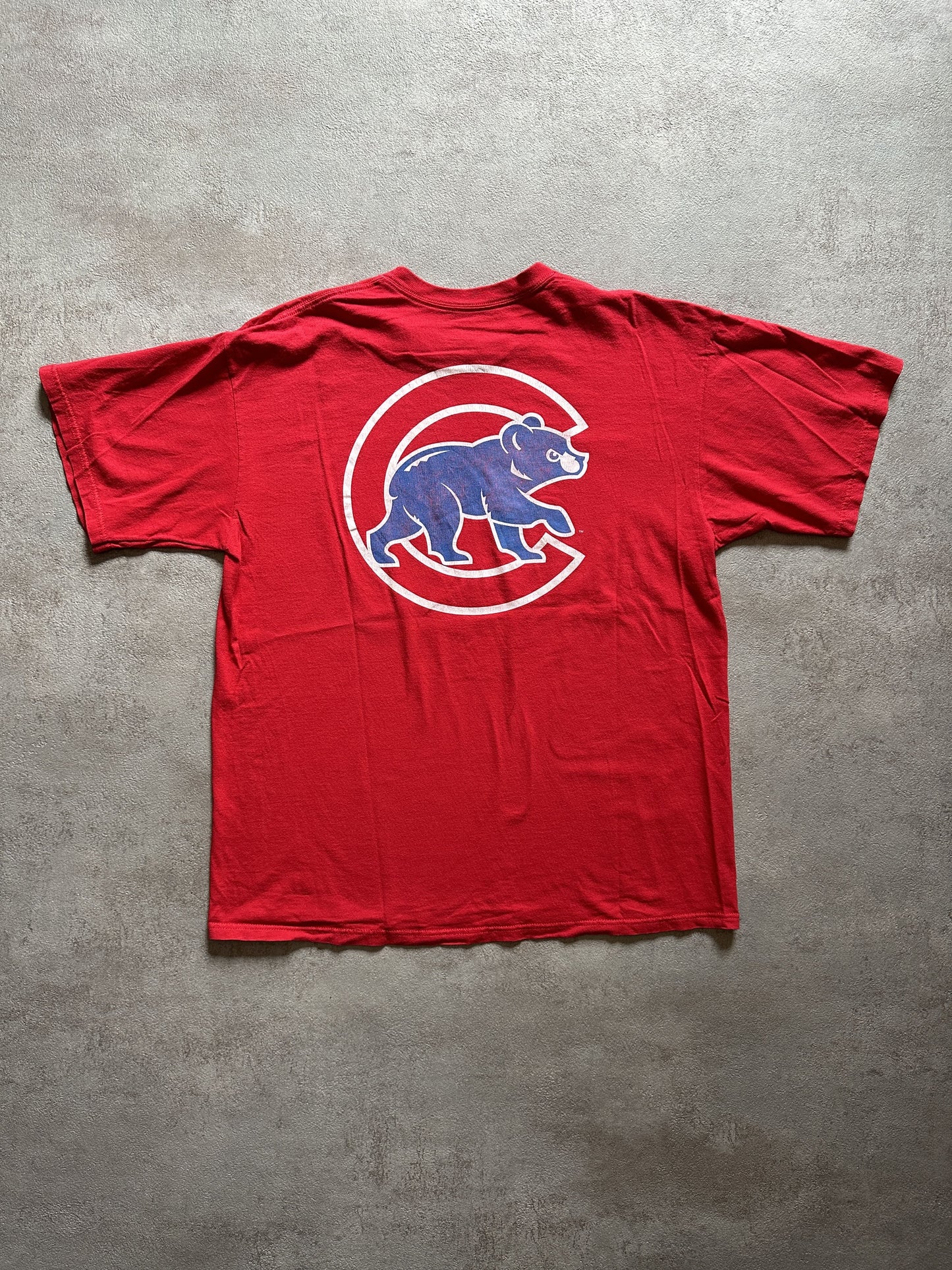 VINTAGE NIKE CHICAGO CUBS 2008 T-SHIRT - MEDIUM