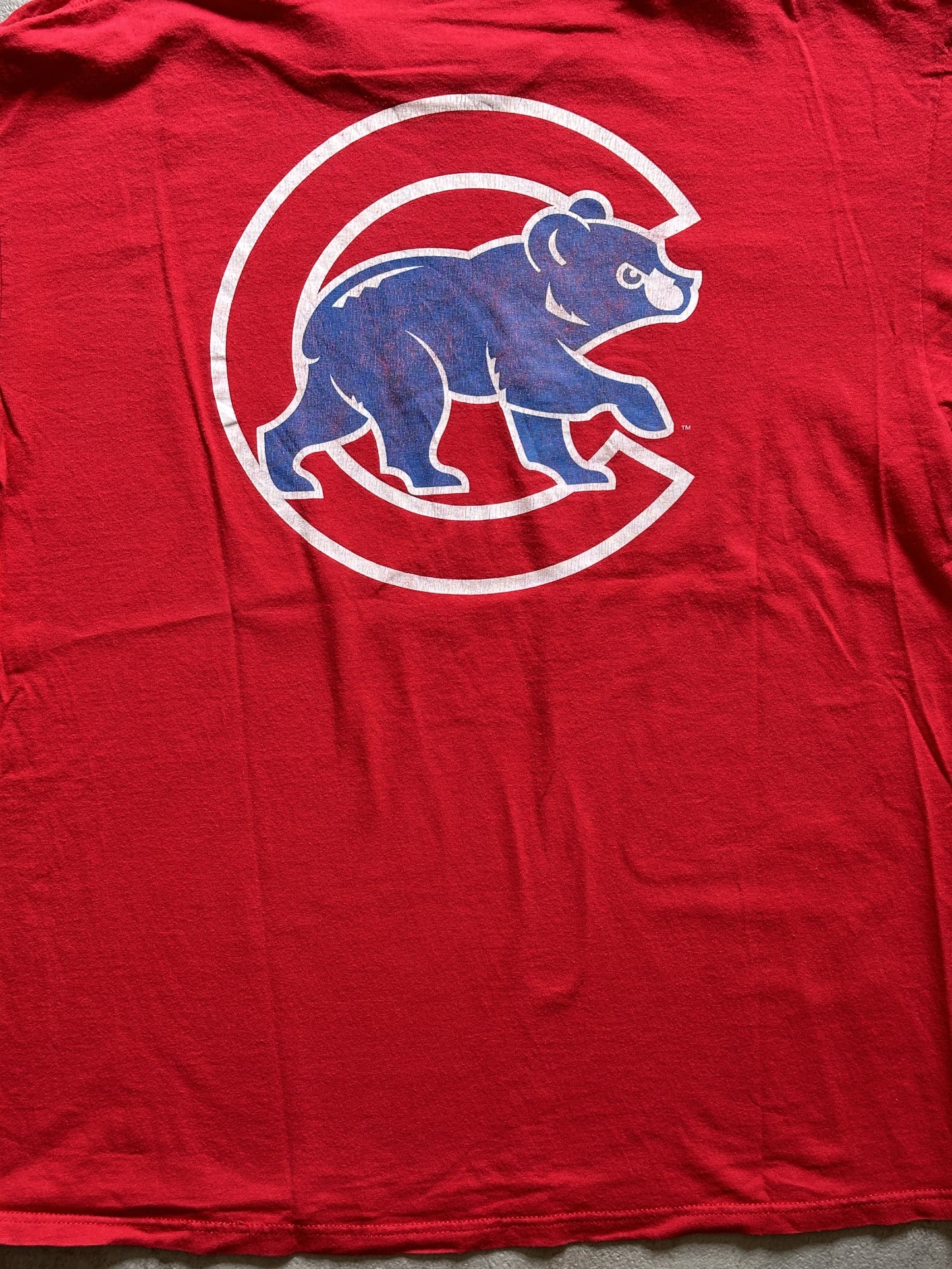VINTAGE NIKE CHICAGO CUBS 2008 T-SHIRT - MEDIUM