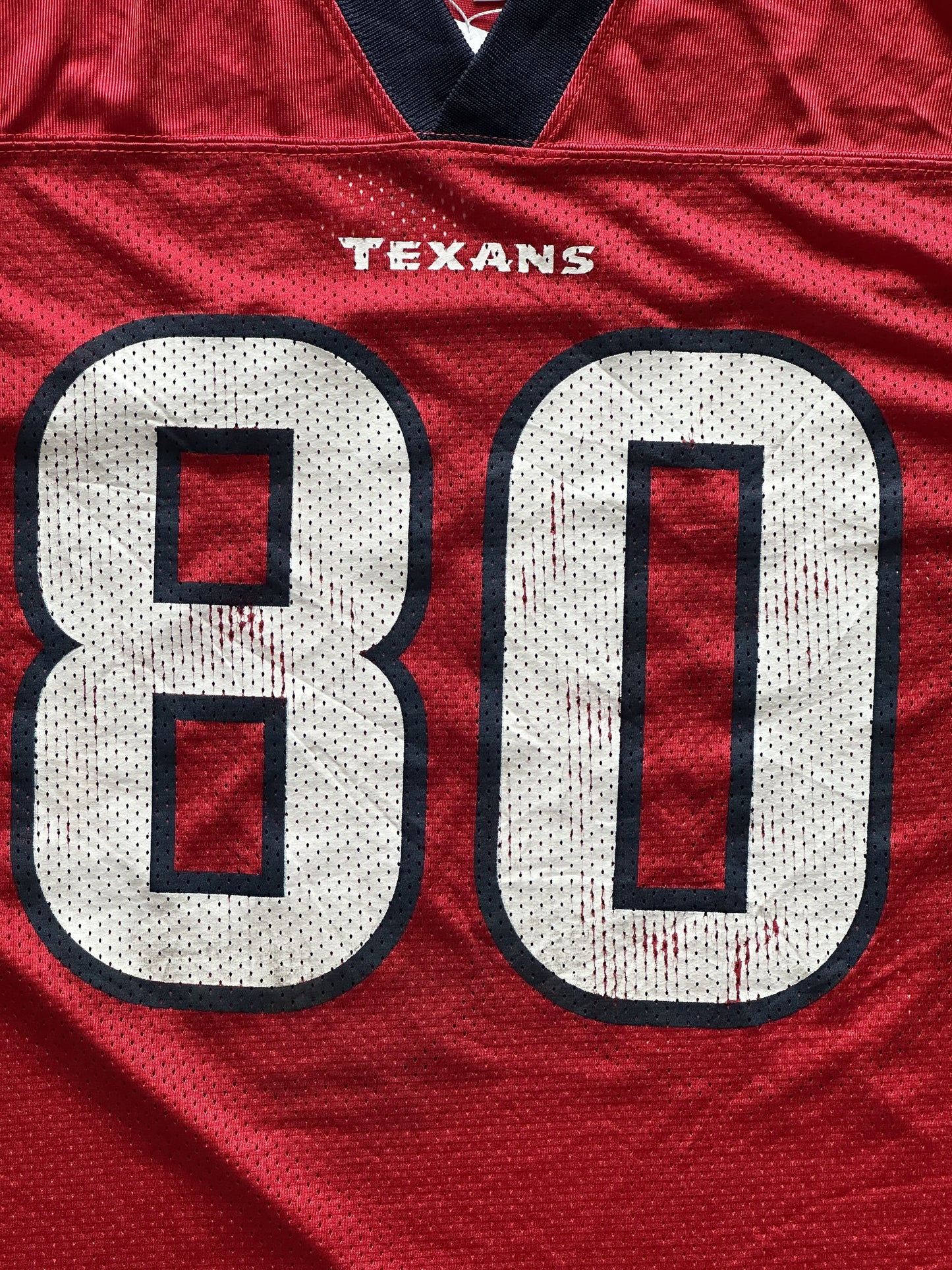REEBOK HOUSTON TEXANS ANDRE JOHNSON JERSEY - XLARGE