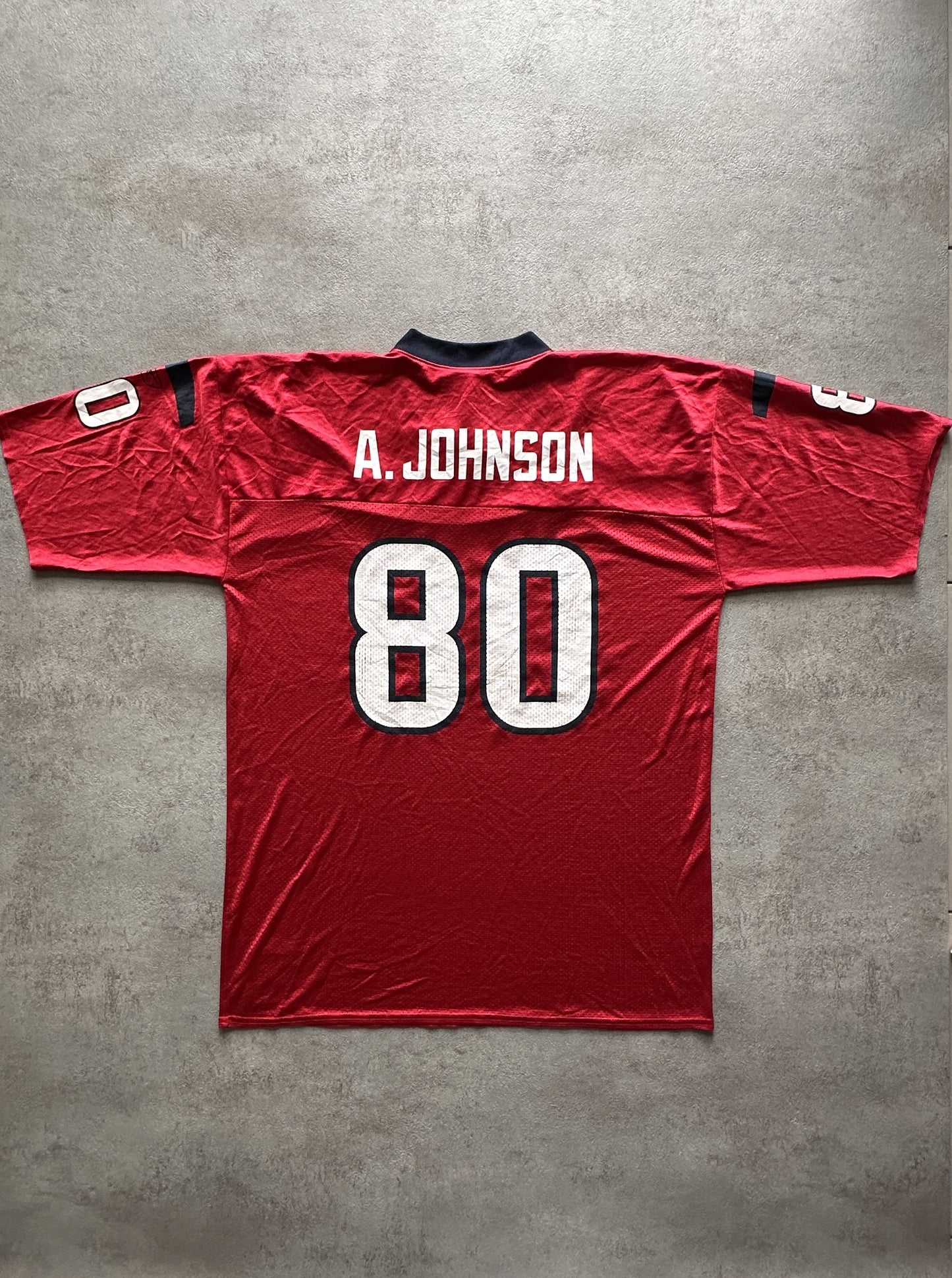REEBOK HOUSTON TEXANS ANDRE JOHNSON JERSEY - XLARGE