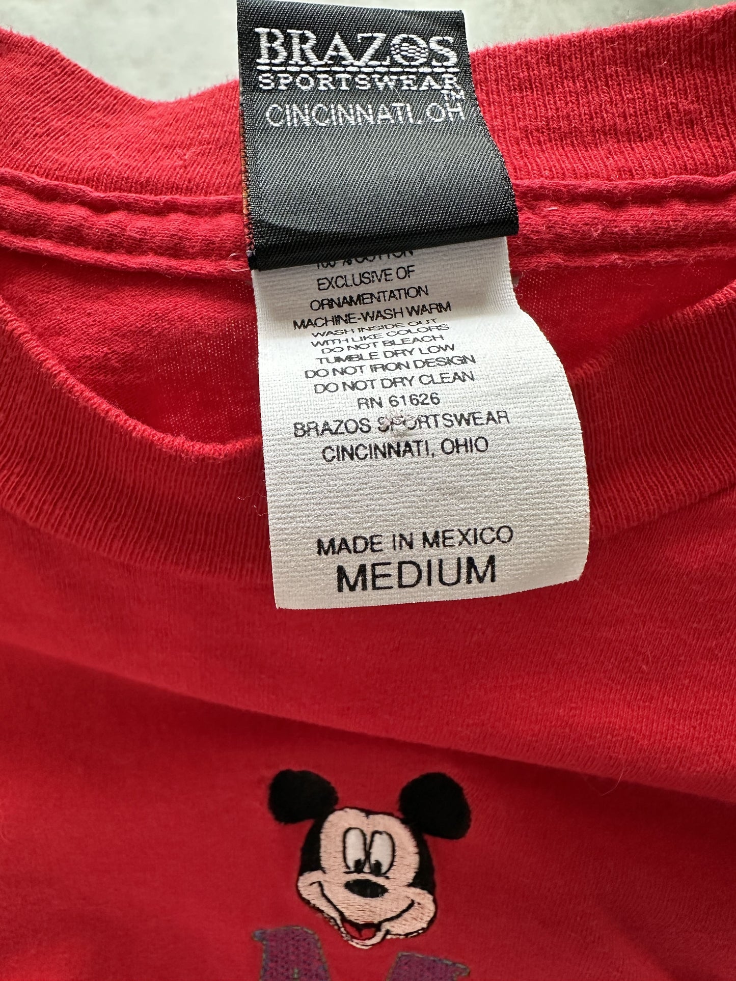 VINTAGE MICKEY T-SHIRT - SMALL