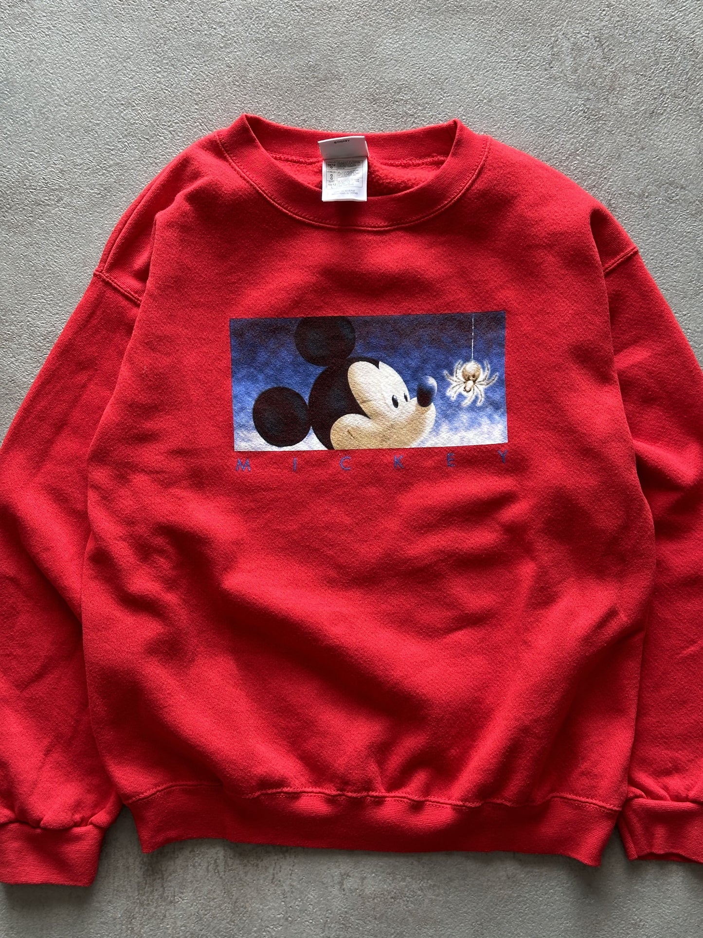 VINTAGE MICKEY SWEATSHIRT - XSMALL