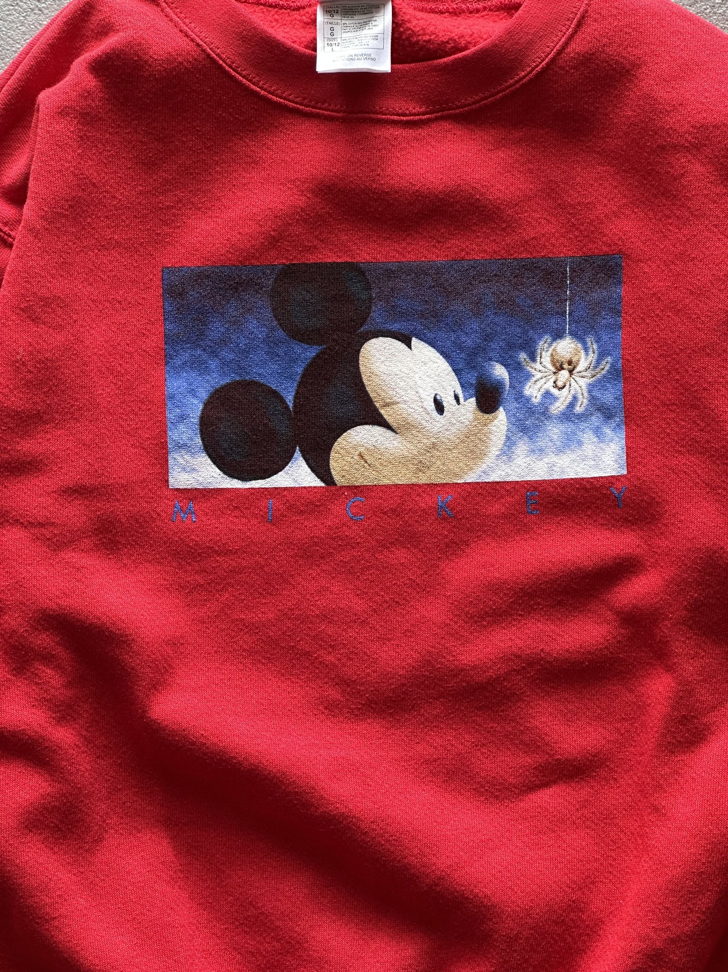 VINTAGE MICKEY SWEATSHIRT - XSMALL