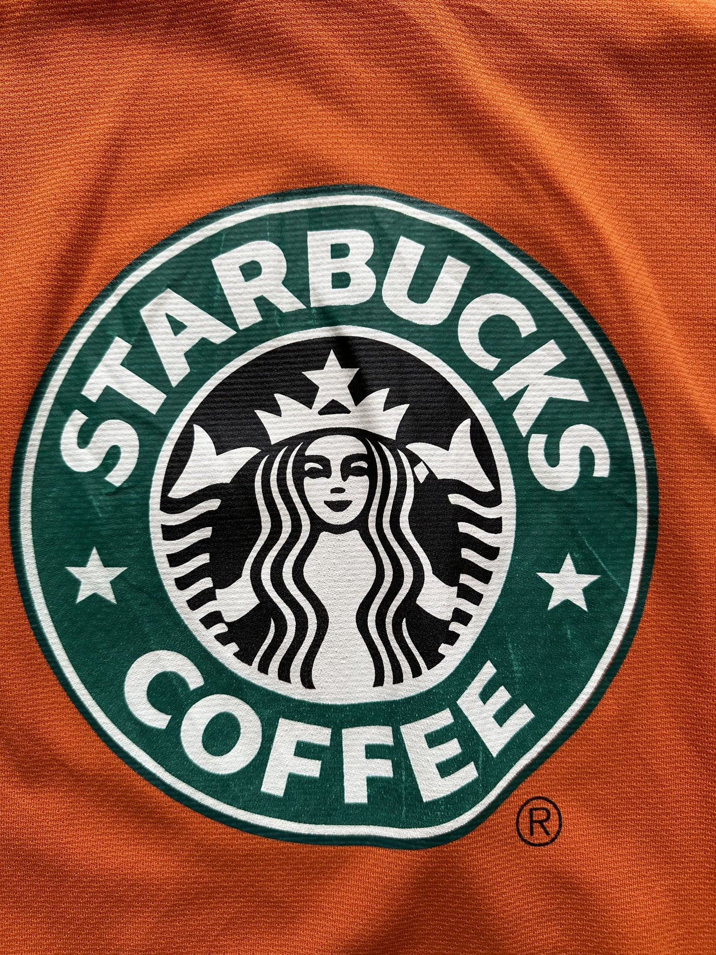 VINTAGE STARBUCKS CUP HOCKEY JERSEY - XLARGE