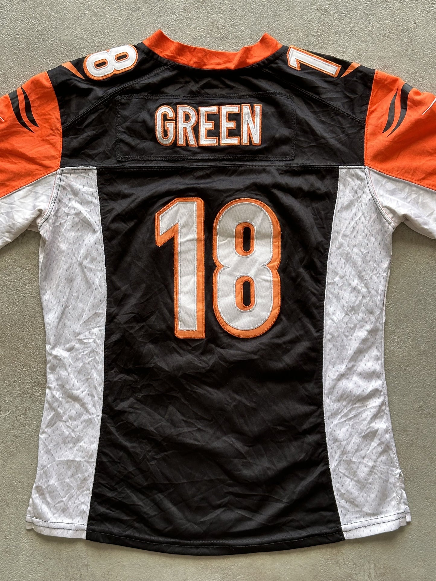 NIKE CINCINNATI BENGALS ADRIEL JEREMIAH GREEN JERSEY - XSMALL