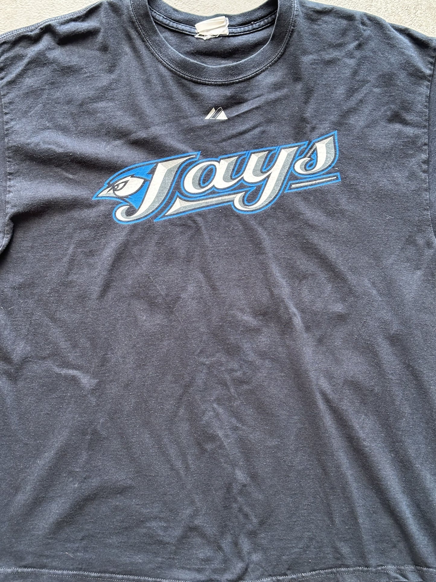 VINTAGE TORONTO BLUE JAYS ALEX RIOS 2008 T-SHIRT - LARGE