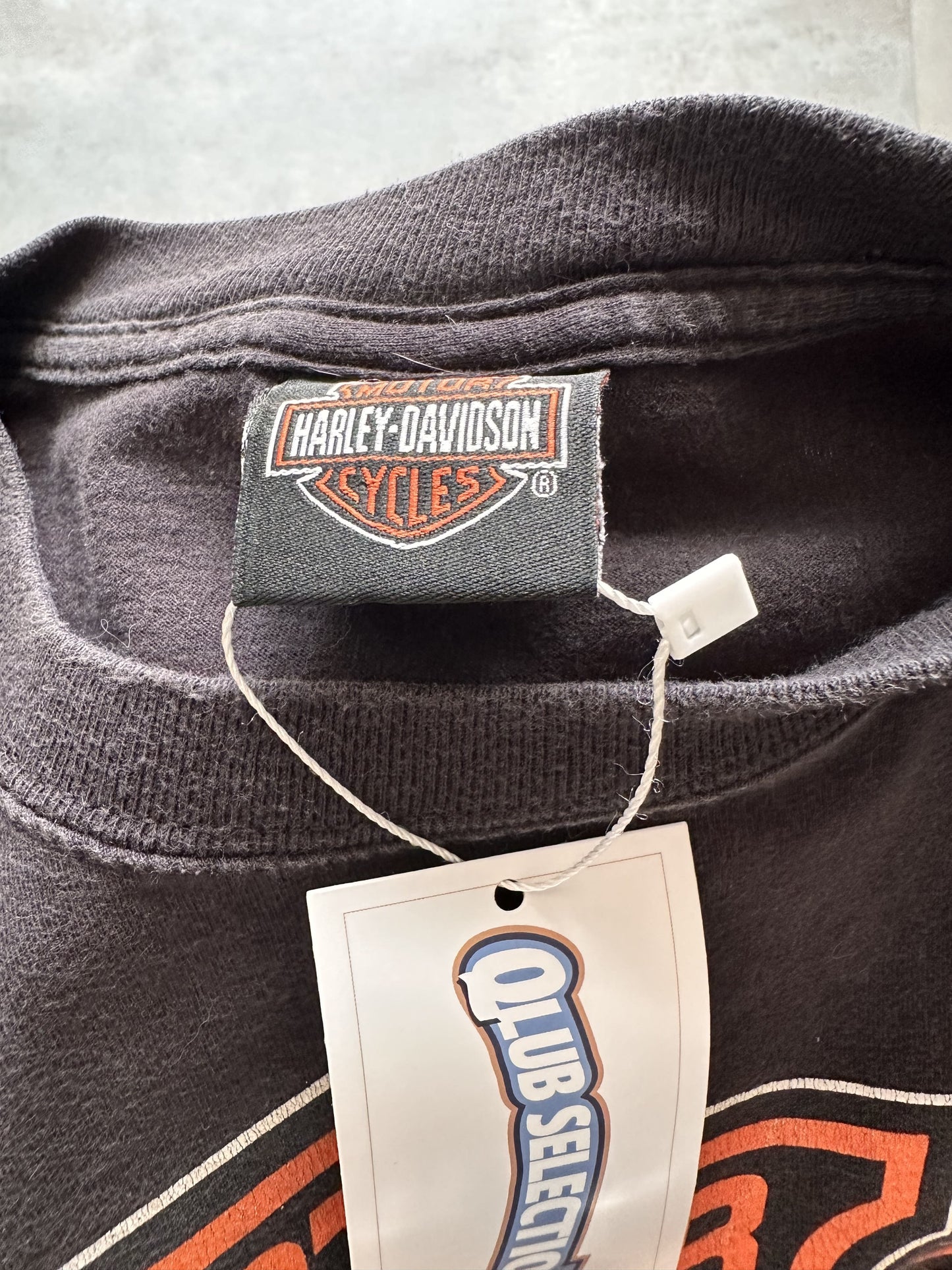 VINTAGE HARLEY DAVIDSON 2013 MARSEILLE T-SHIRT - SMALL