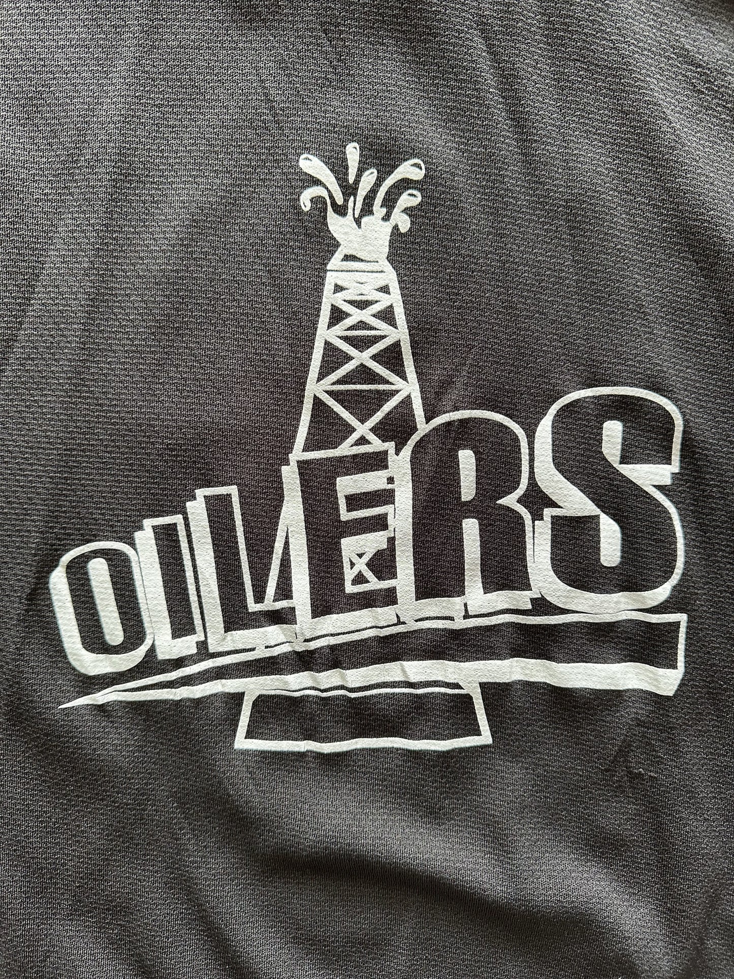 VINTAGE OILERS HOCKEY JERSEY - XLARGE