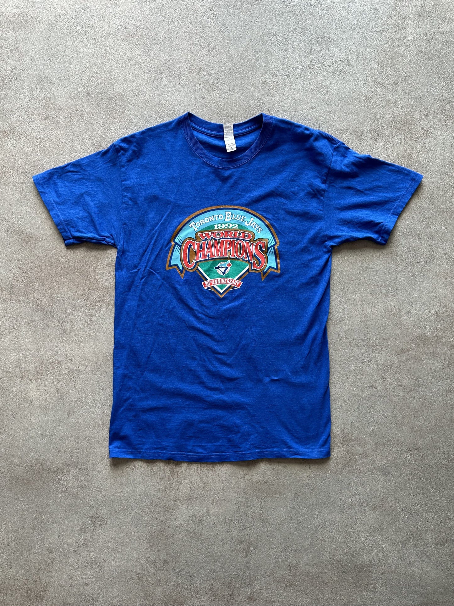 VINTAGE TORONTO BLUE JAYS 1992 T-SHIRT - SMALL