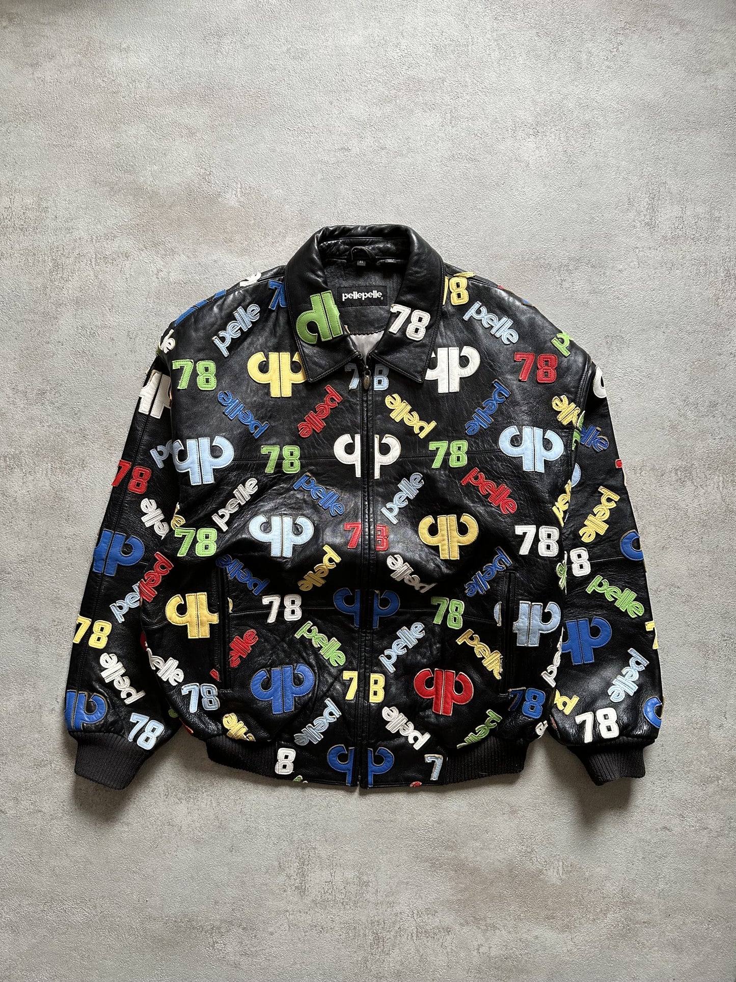 VINTAGE PELLEPELLE LEATHER JACKET - XXLARGE