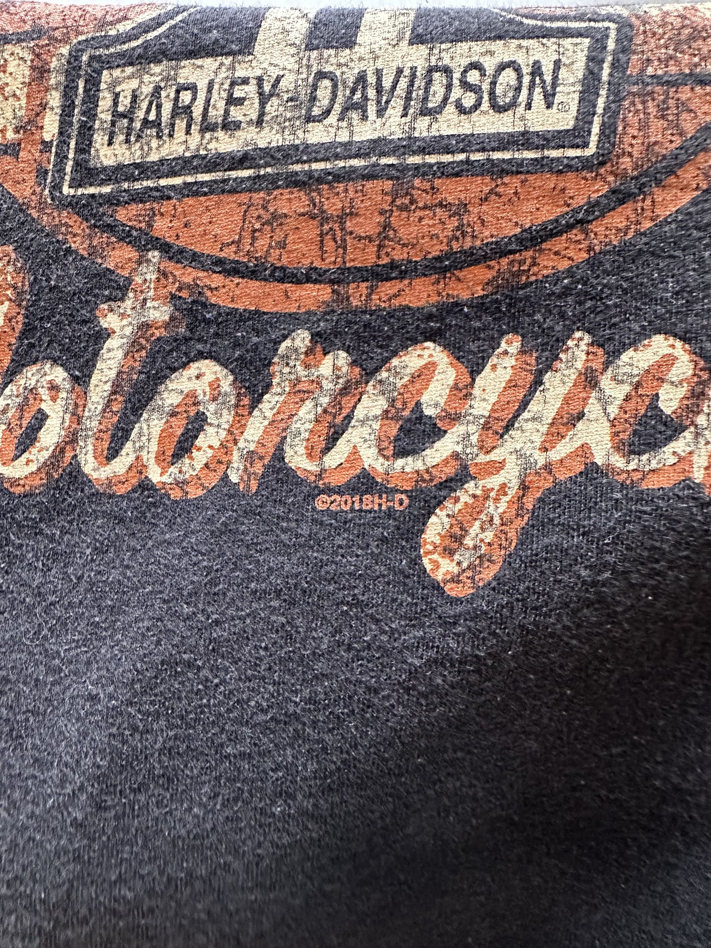 HARLEY DAVIDSON 2018 NORTH CAROLINA T-SHIRT - LARGE