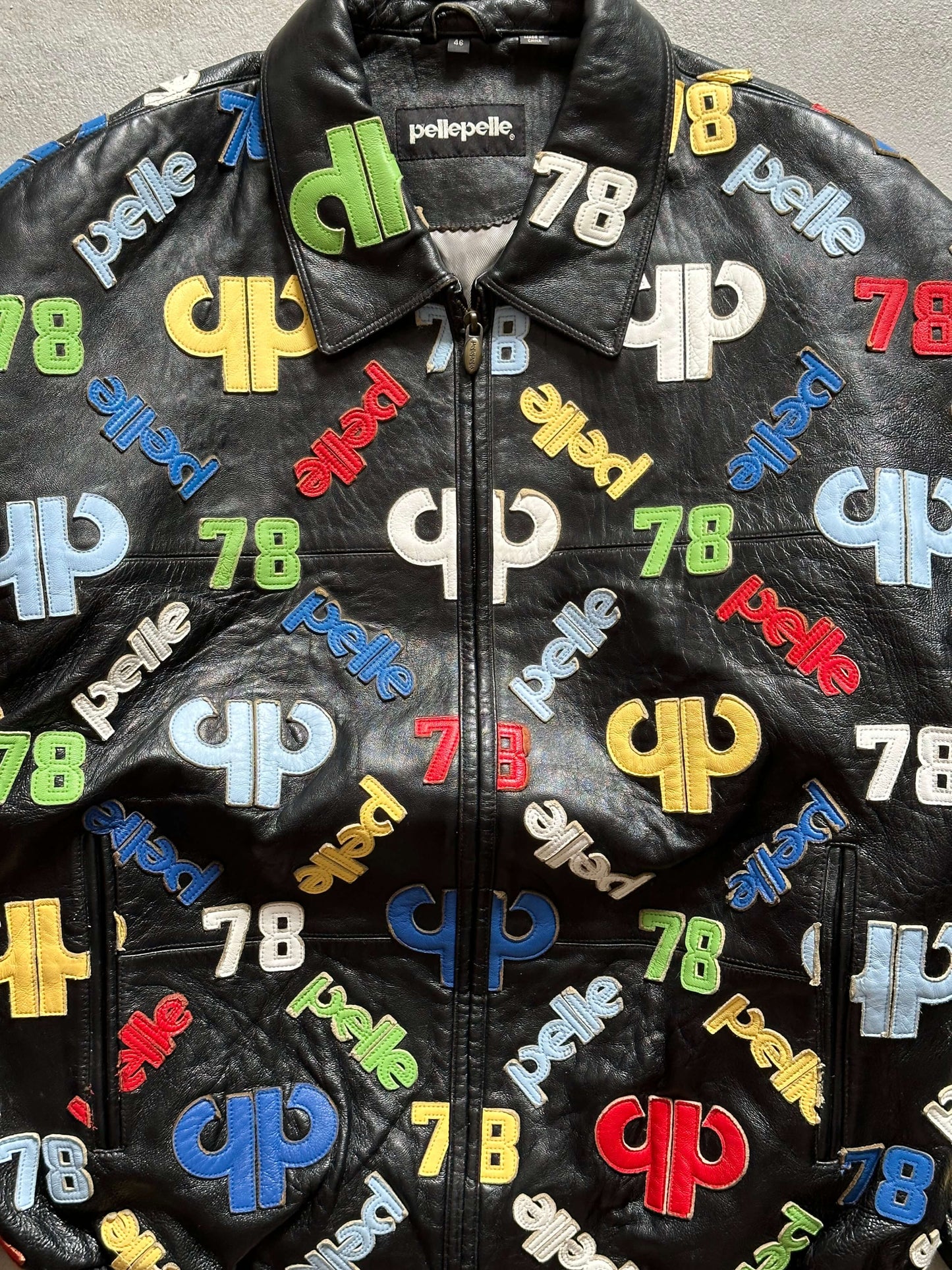 VINTAGE PELLEPELLE LEATHER JACKET - XXLARGE