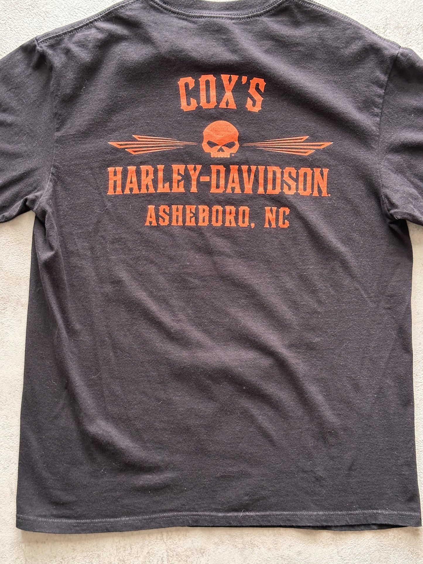 HARLEY DAVIDSON 2015 ASHEBORO T-SHIRT - LARGE
