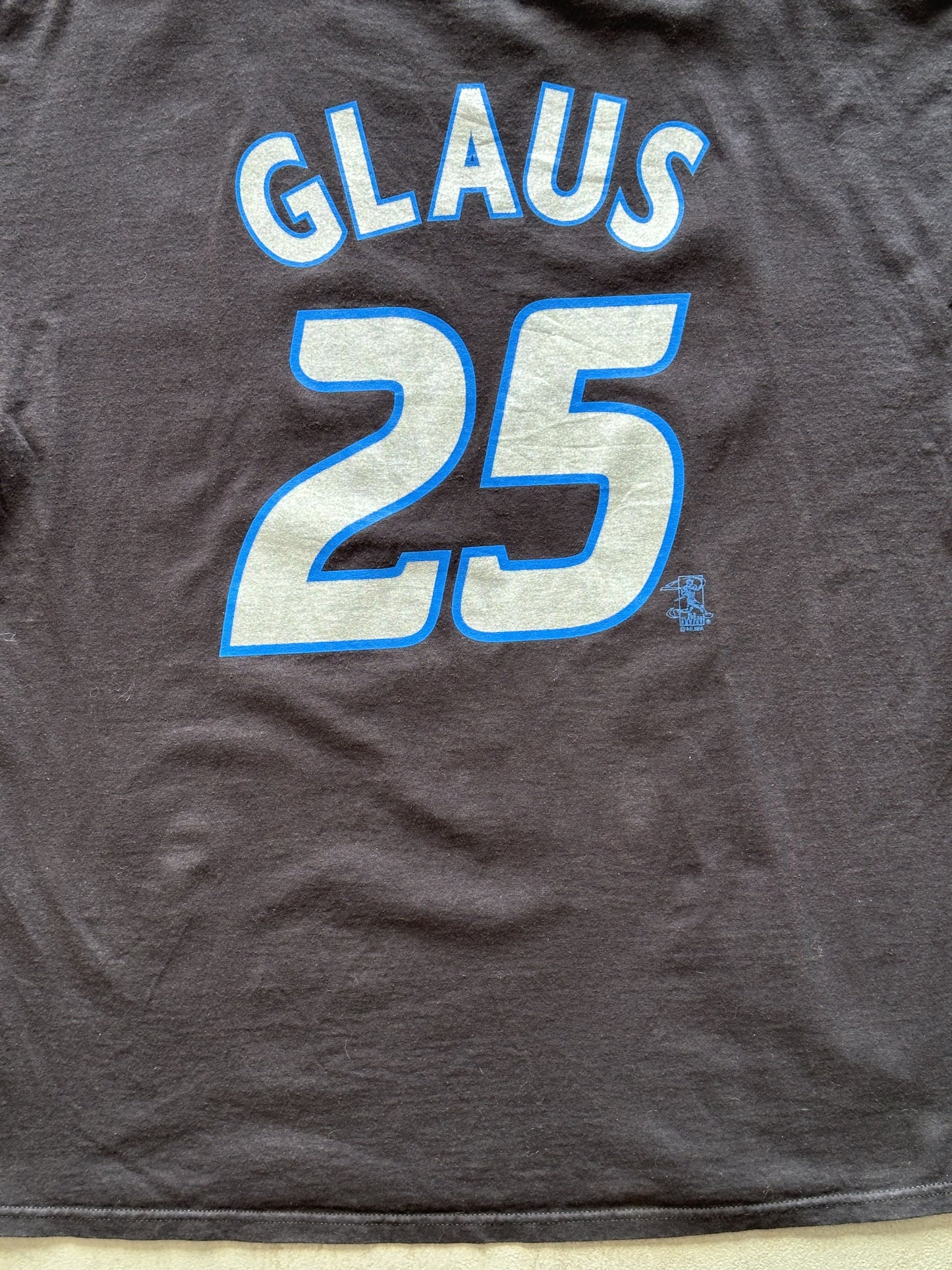 VINTAGE TORONTO BLUE JAYS TROY GLAUS T-SHIRT - LARGE