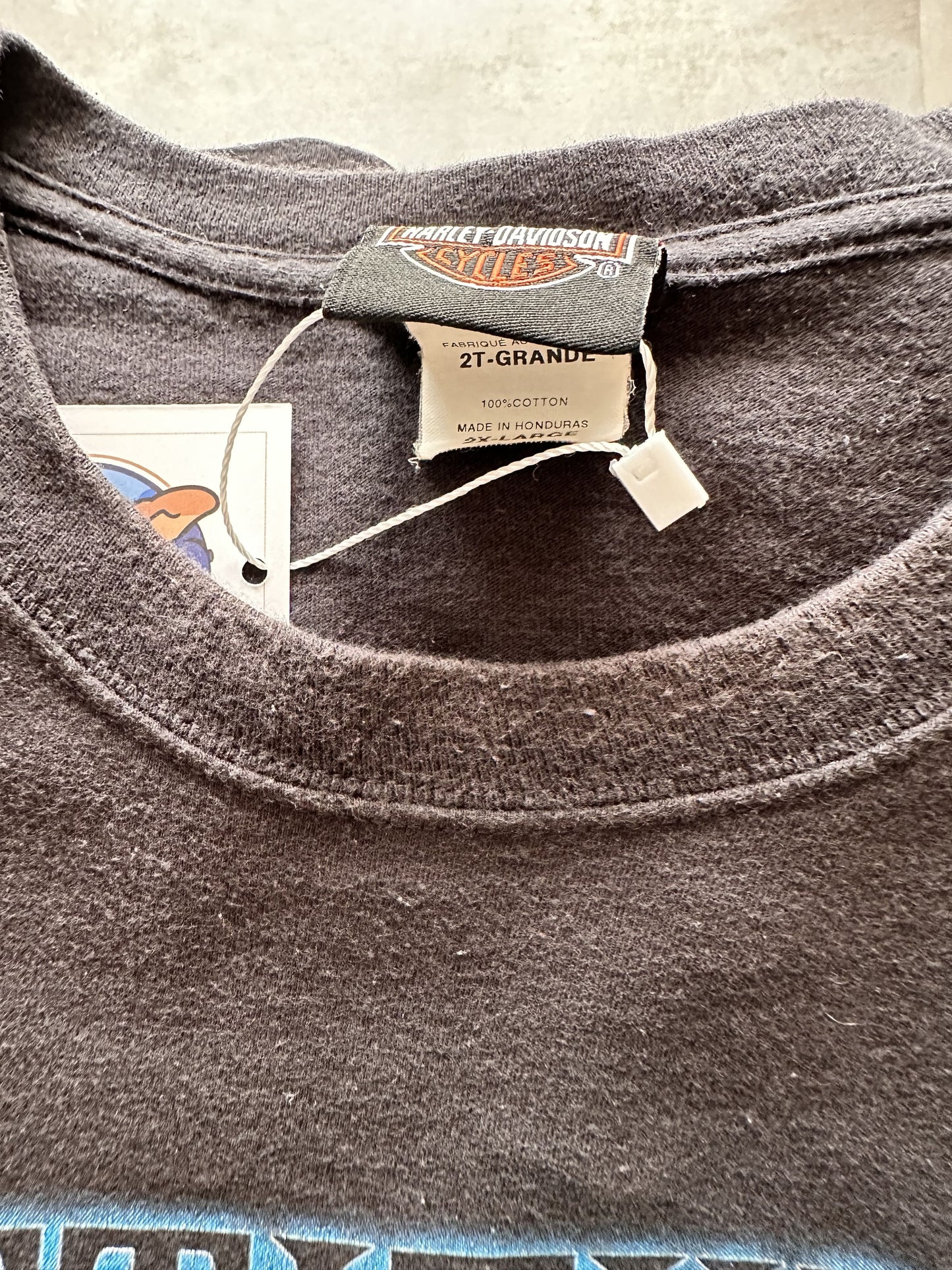 VINTAGE HARLEY DAVIDSON 2012 NORTH CAROLINA T-SHIRT - XLARGE