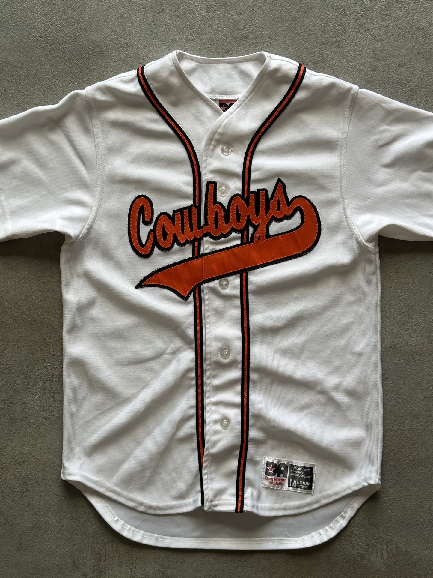 OKLAHOMA STATE COWBOYS BASEBALL JERSEY - XXSMALL