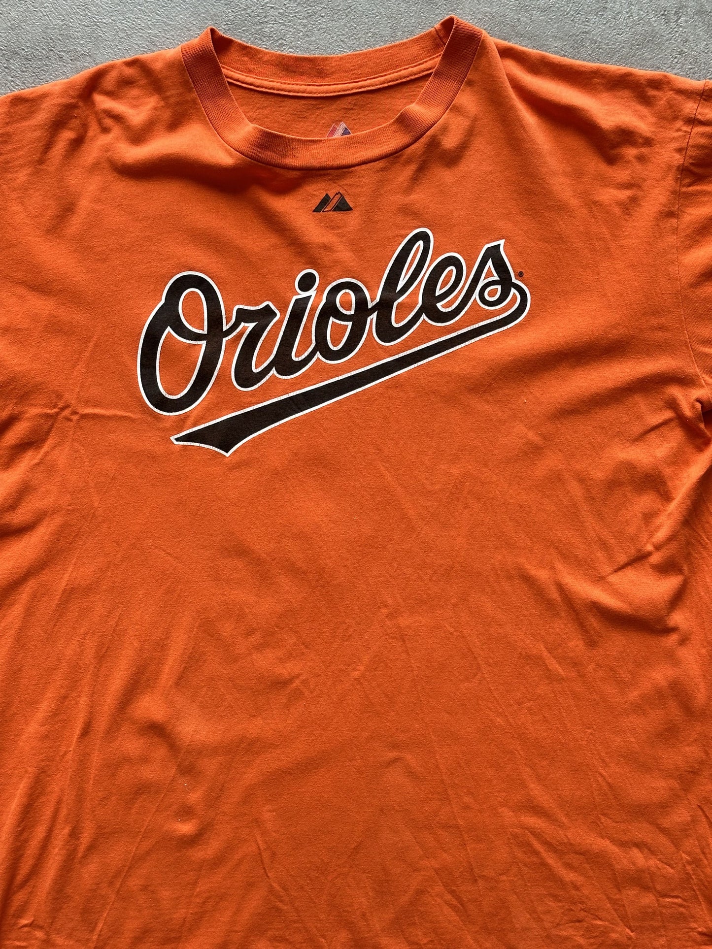 VINTAGE BALTIMORE ORIOLES MATT WIETERS T-SHIRT - LARGE