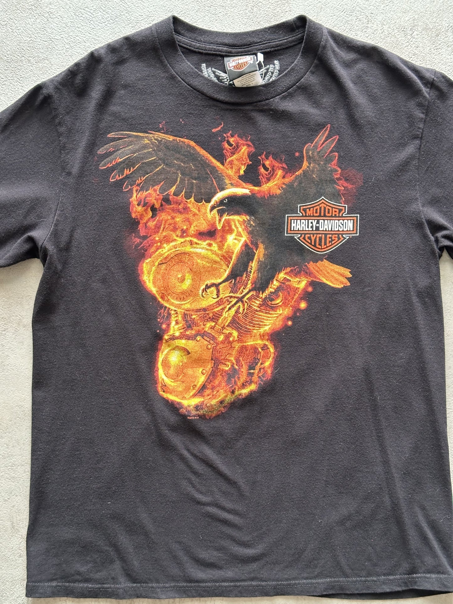 HARLEY DAVIDSON 2015 ASHEBORO T-SHIRT - LARGE