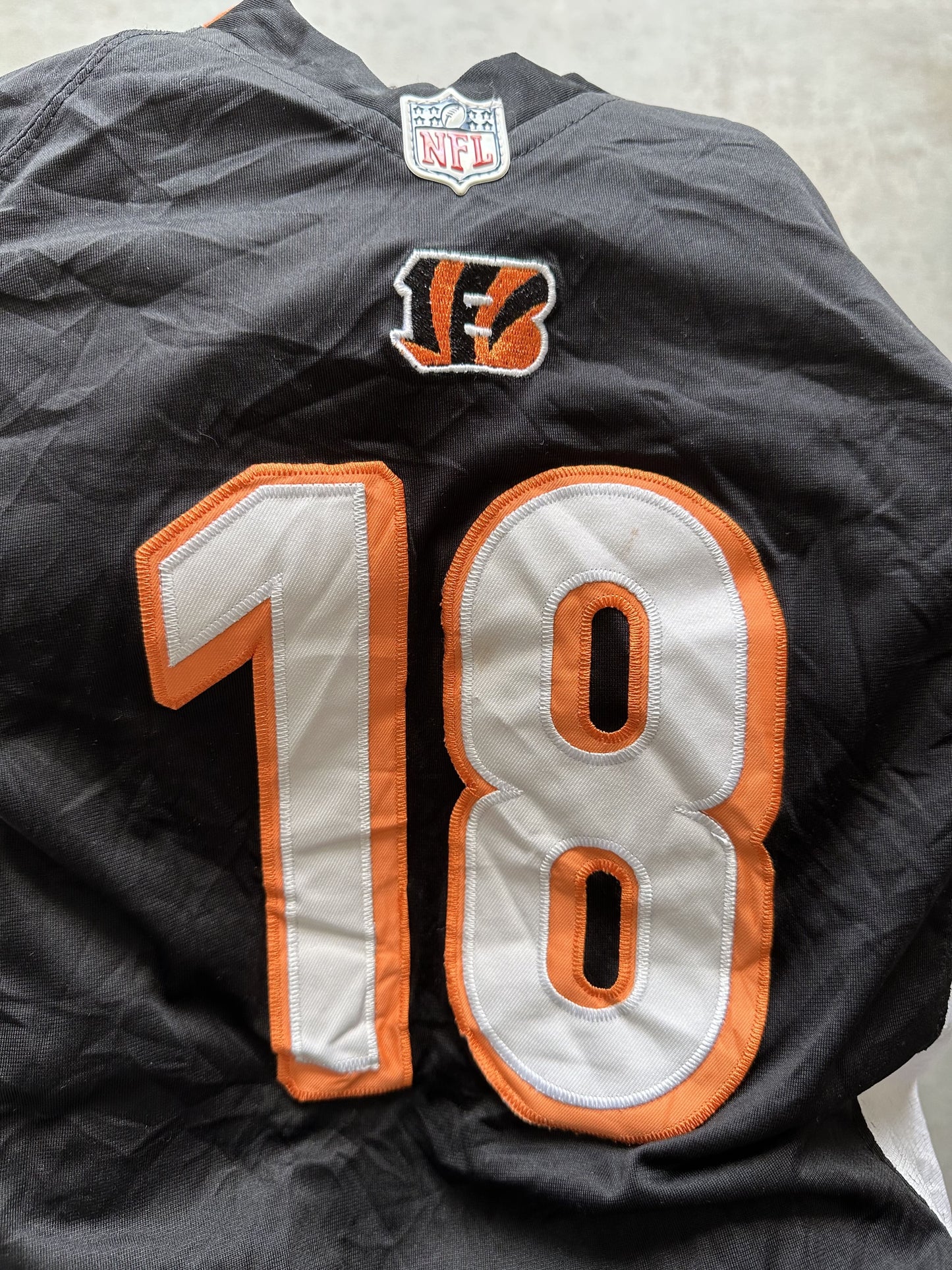 NIKE CINCINNATI BENGALS ADRIEL JEREMIAH GREEN JERSEY - XSMALL