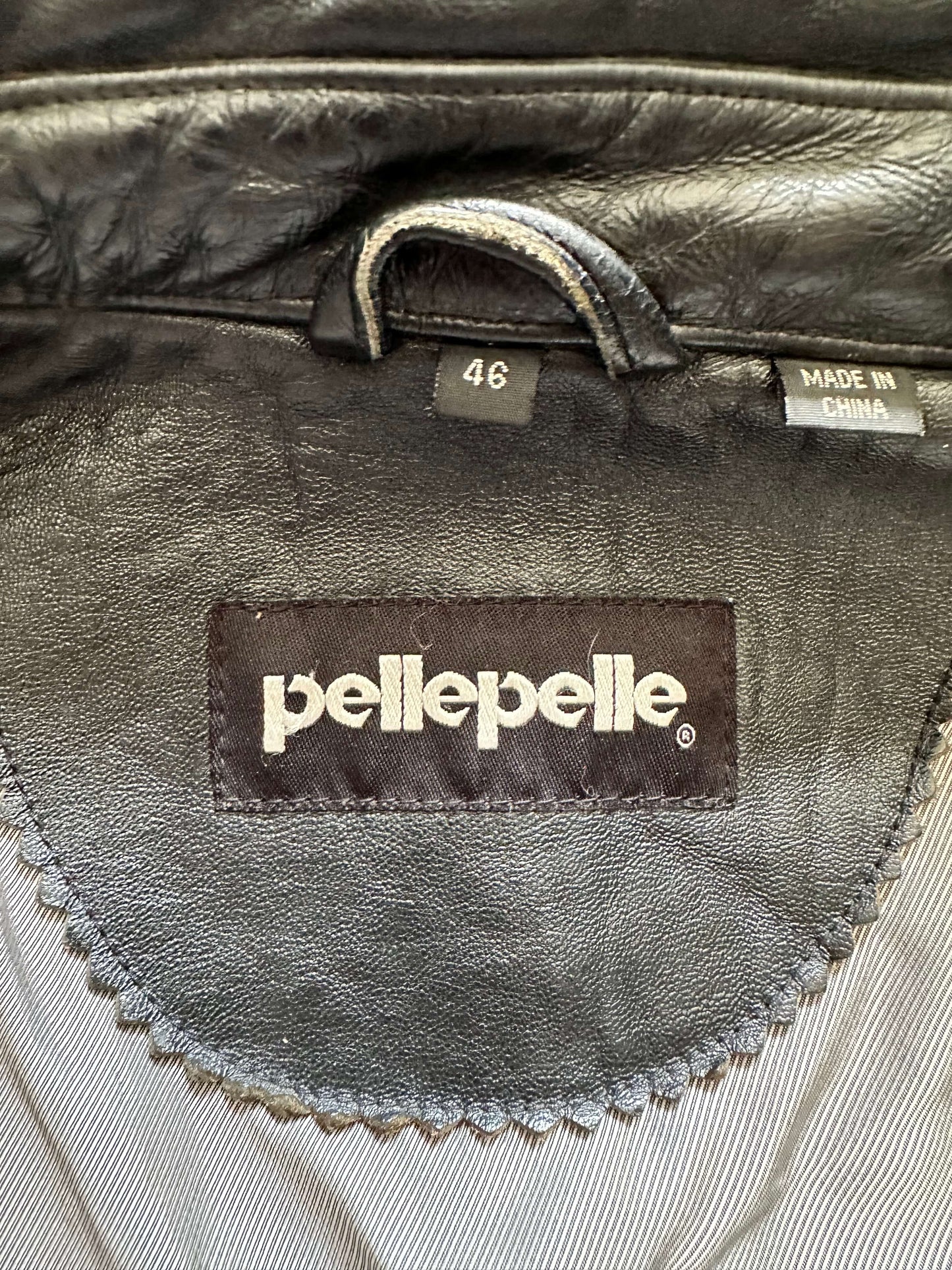 VINTAGE PELLEPELLE LEATHER JACKET - XXLARGE
