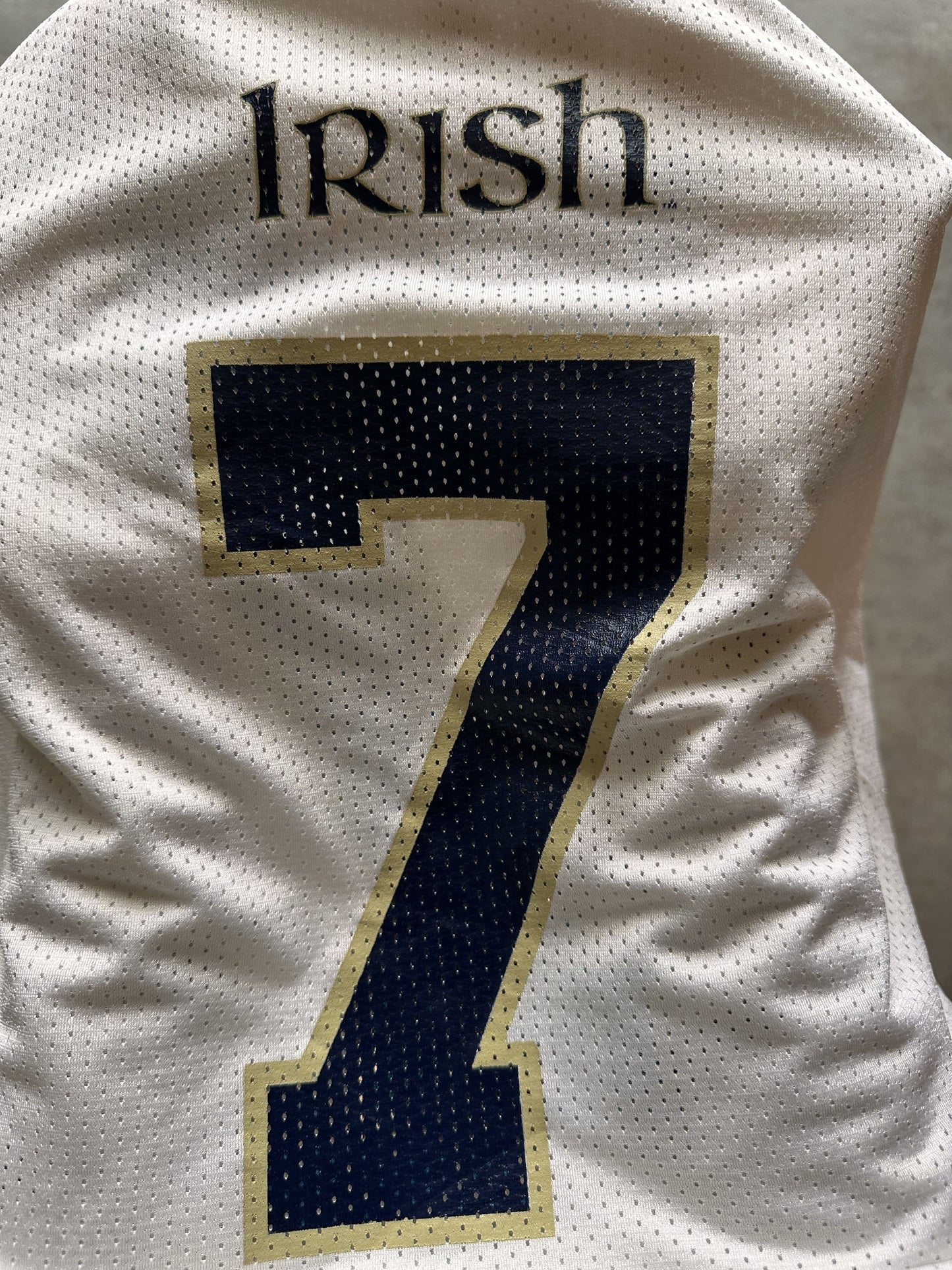 ADIDAS NOTRE DAME FIGHTING IRISH JERSEY - XLARGE