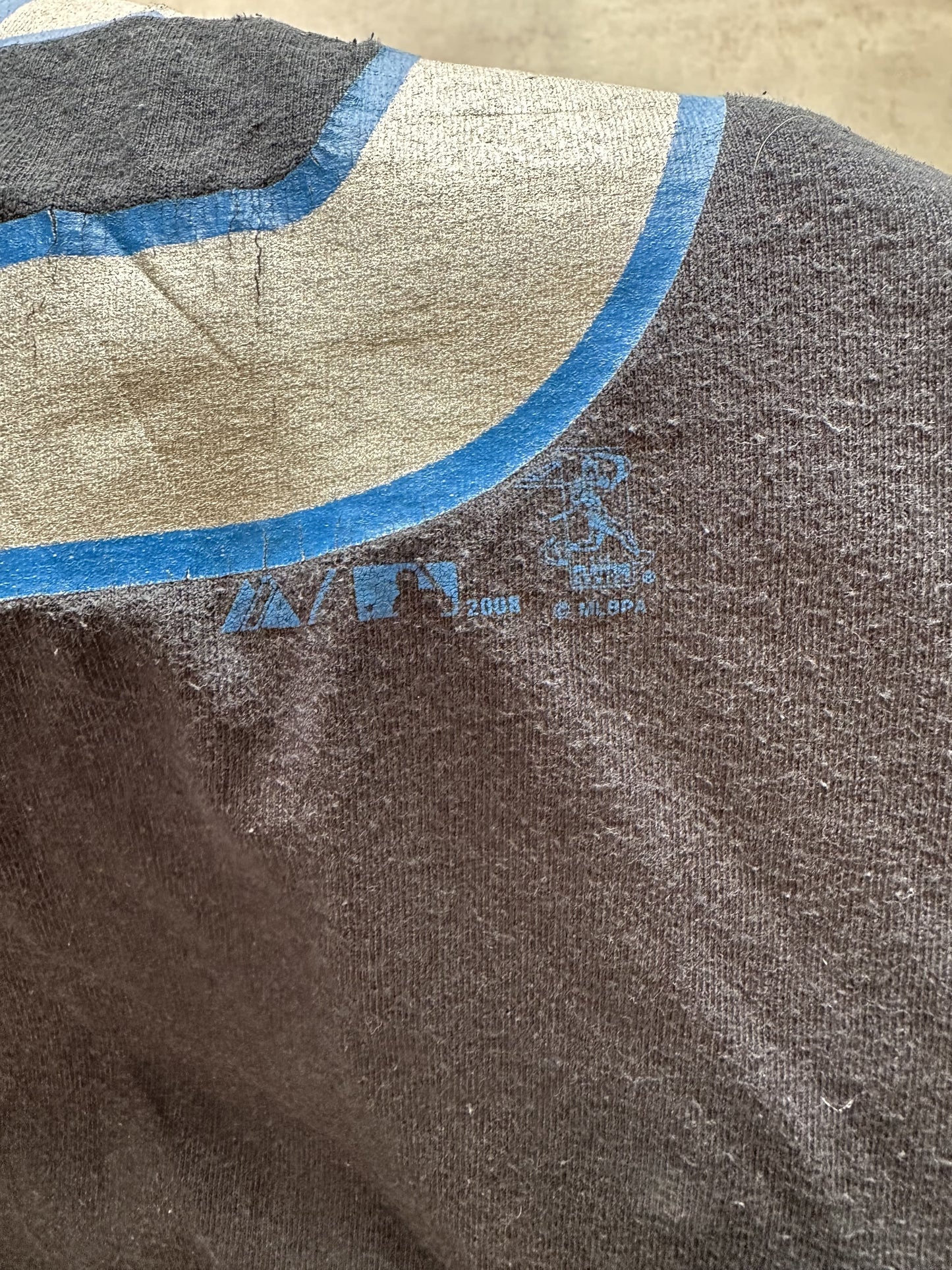 VINTAGE TORONTO BLUE JAYS ALEX RIOS 2008 T-SHIRT - LARGE