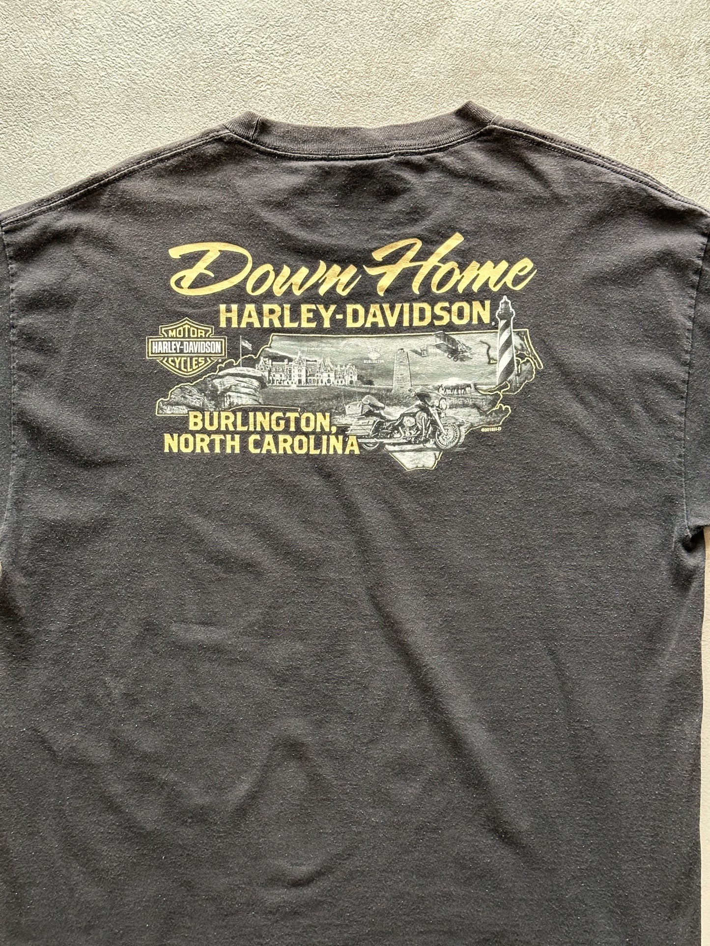HARLEY DAVIDSON 2018 NORTH CAROLINA T-SHIRT - LARGE