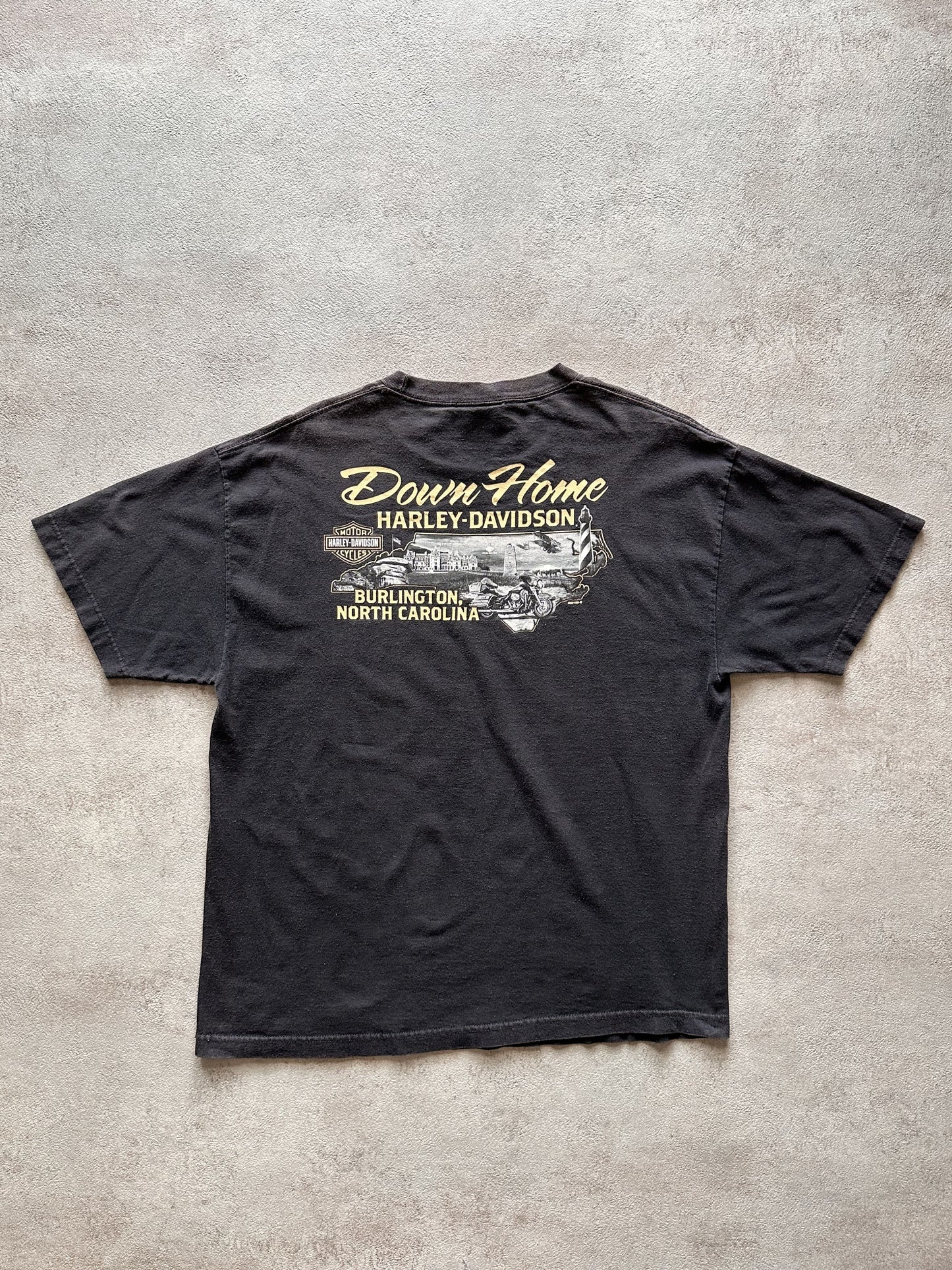 HARLEY DAVIDSON 2018 NORTH CAROLINA T-SHIRT - LARGE