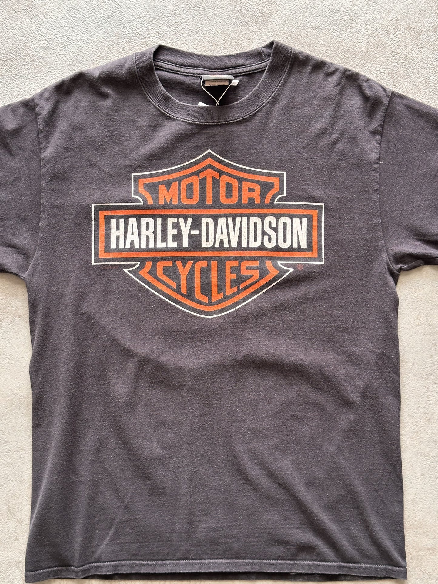 VINTAGE HARLEY DAVIDSON 2013 MARSEILLE T-SHIRT - SMALL