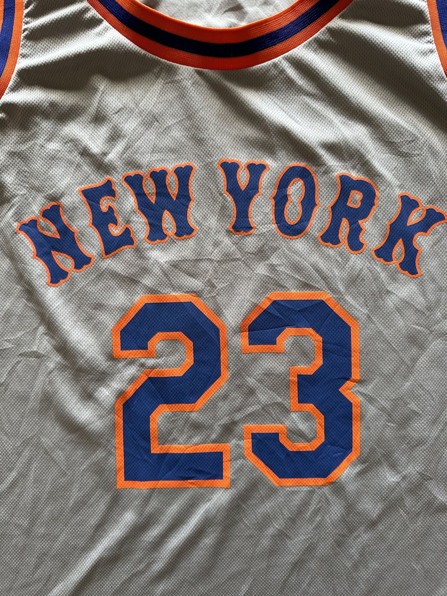 VINTAGE NEW YORK METS BASKETBALL JERSEY - MEDIUM