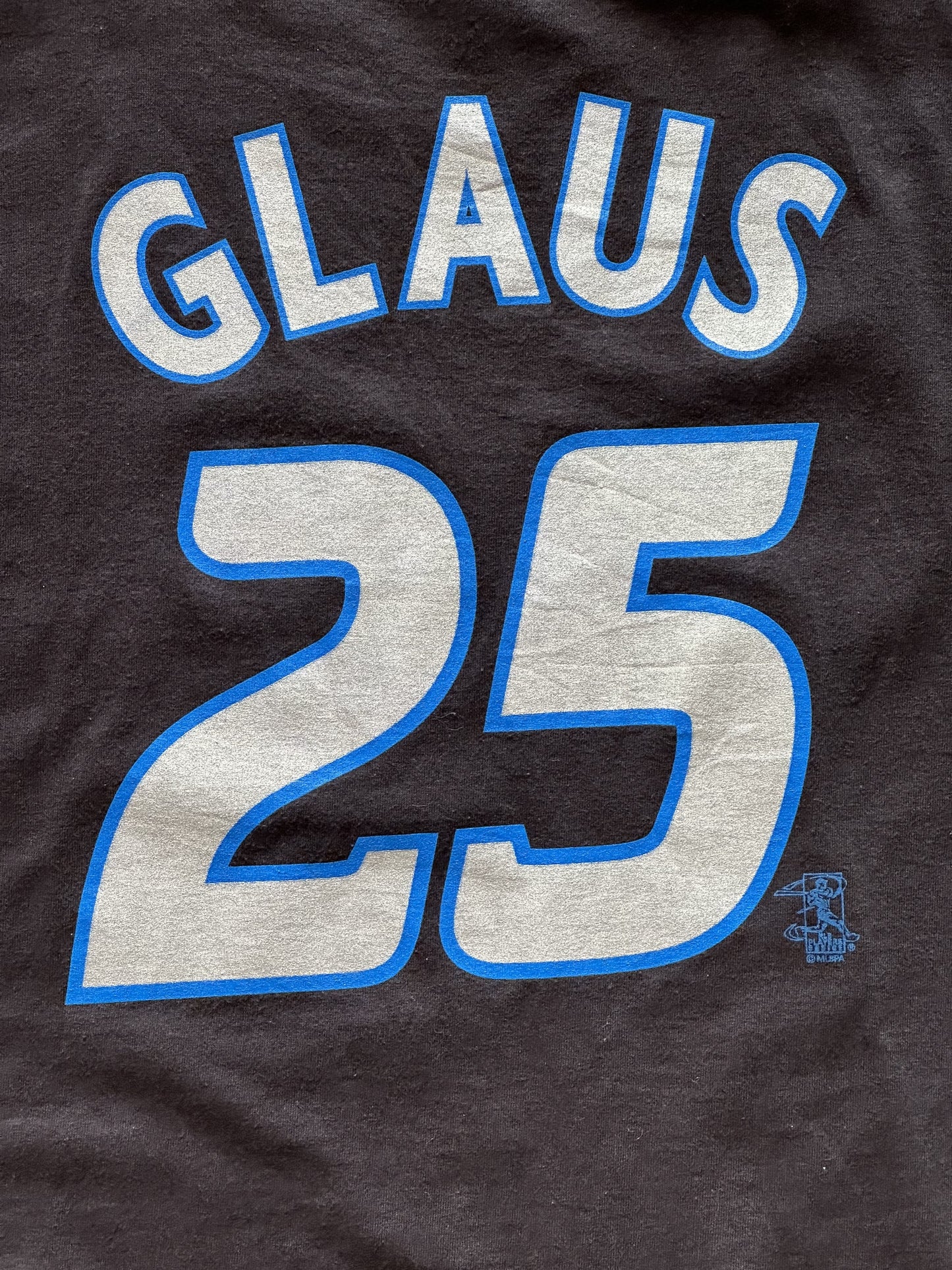 VINTAGE TORONTO BLUE JAYS TROY GLAUS T-SHIRT - LARGE