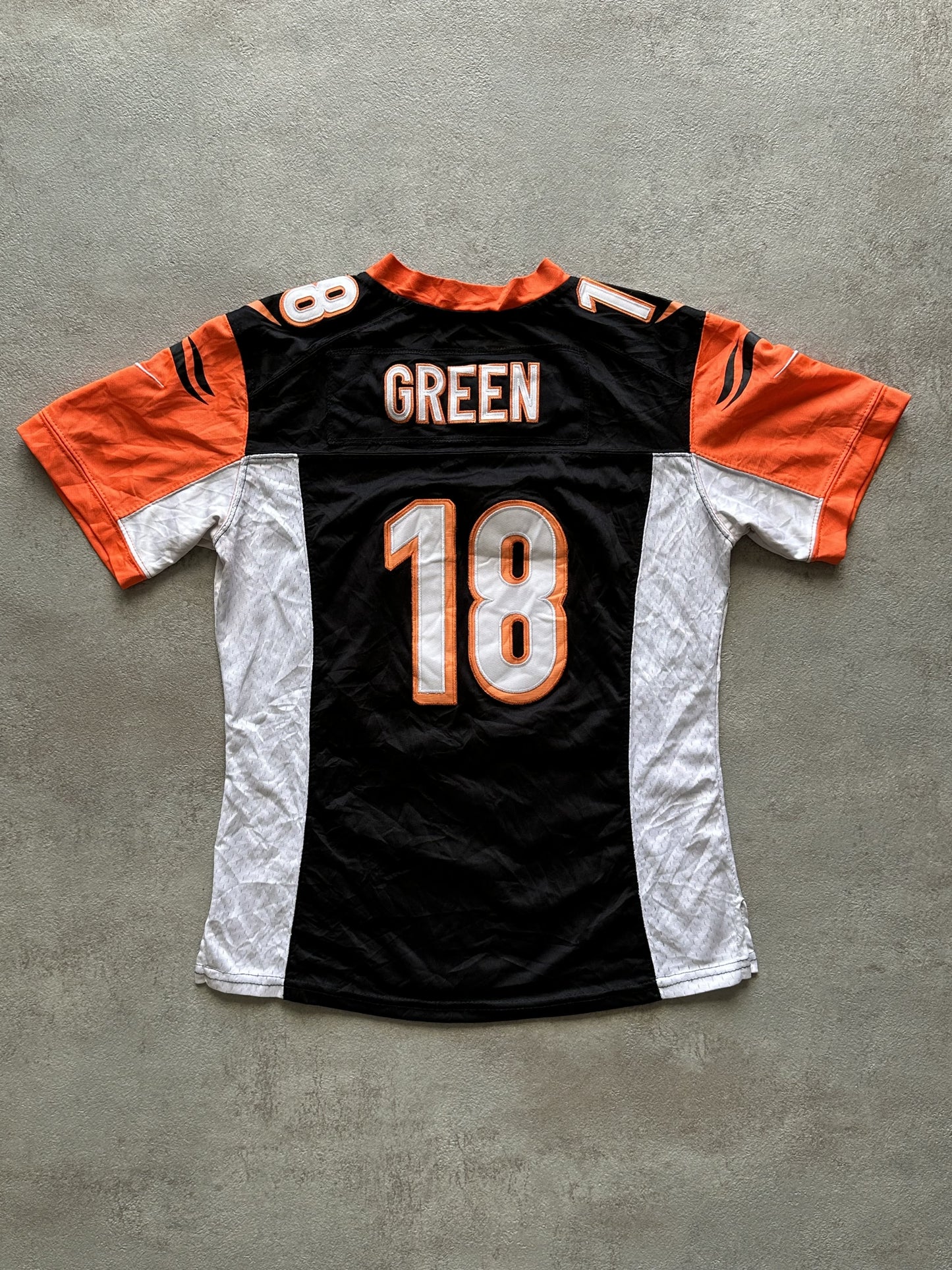 NIKE CINCINNATI BENGALS ADRIEL JEREMIAH GREEN JERSEY - XSMALL