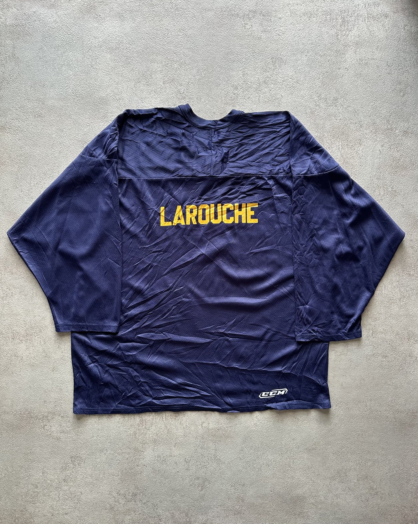 VINTAGE GOLDEN PUCK HOCKEY JERSEY - LARGE