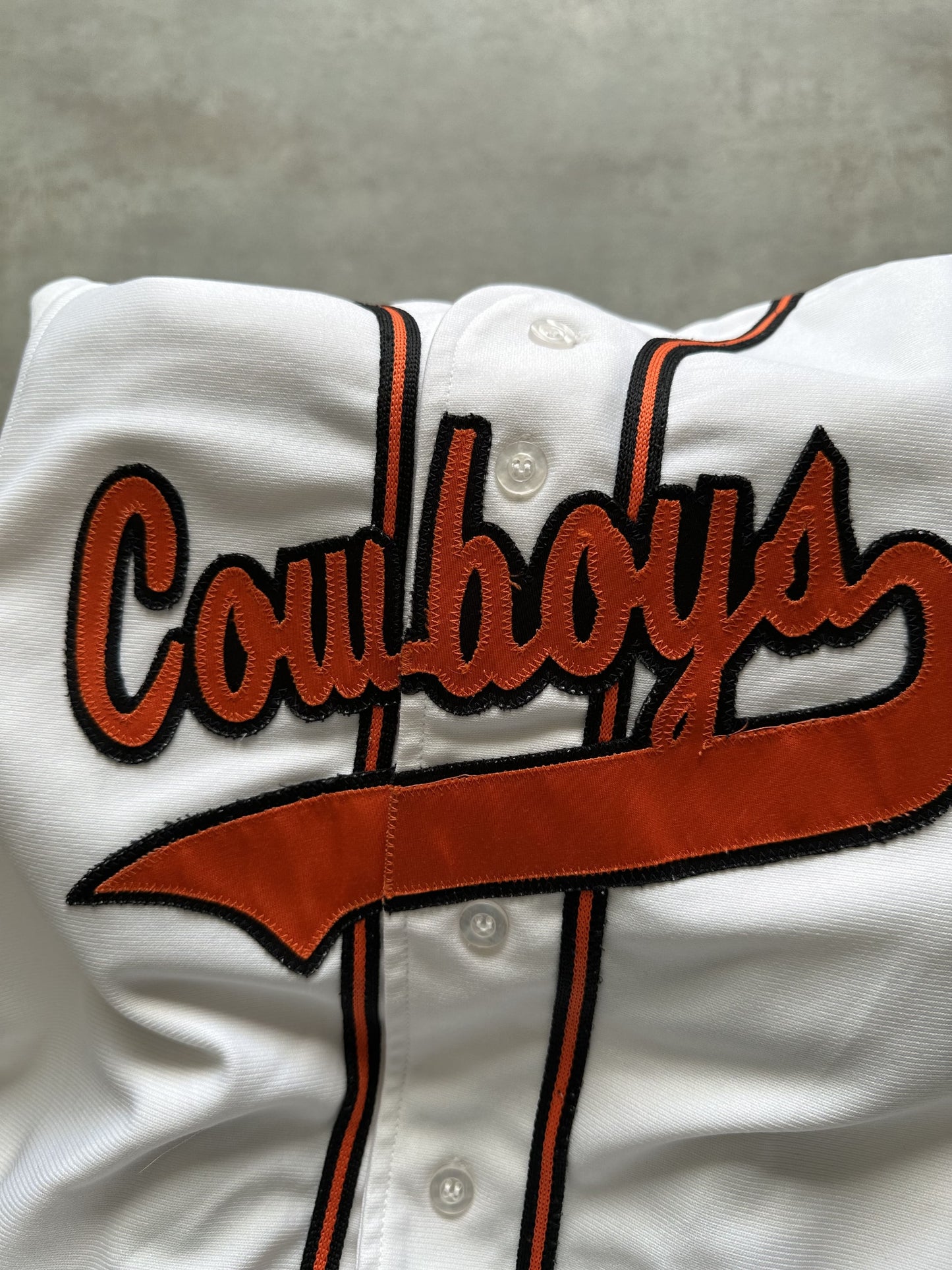 OKLAHOMA STATE COWBOYS BASEBALL JERSEY - XXSMALL