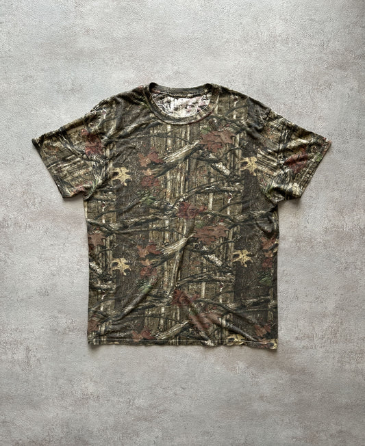 VINTAGE MOSSY OAK REALTREE CAMO T-SHIRT - MEDIUM