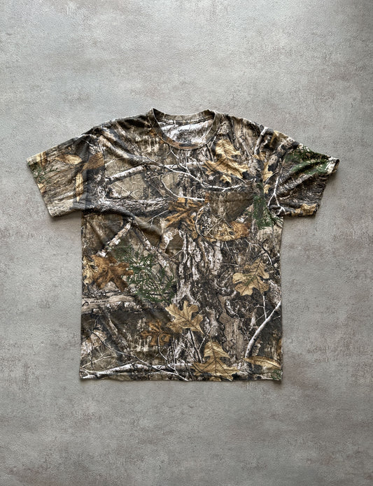 VINTAGE REALTREE CAMO T-SHIRT - LARGE