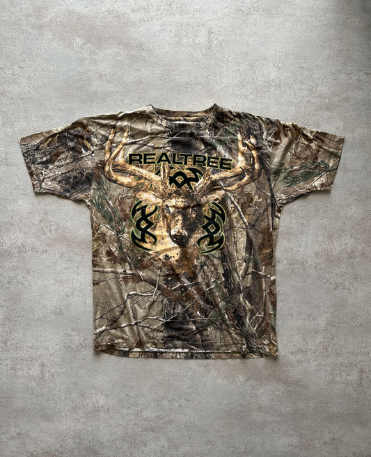 VINTAGE REALTREE CAMO T-SHIRT - LARGE