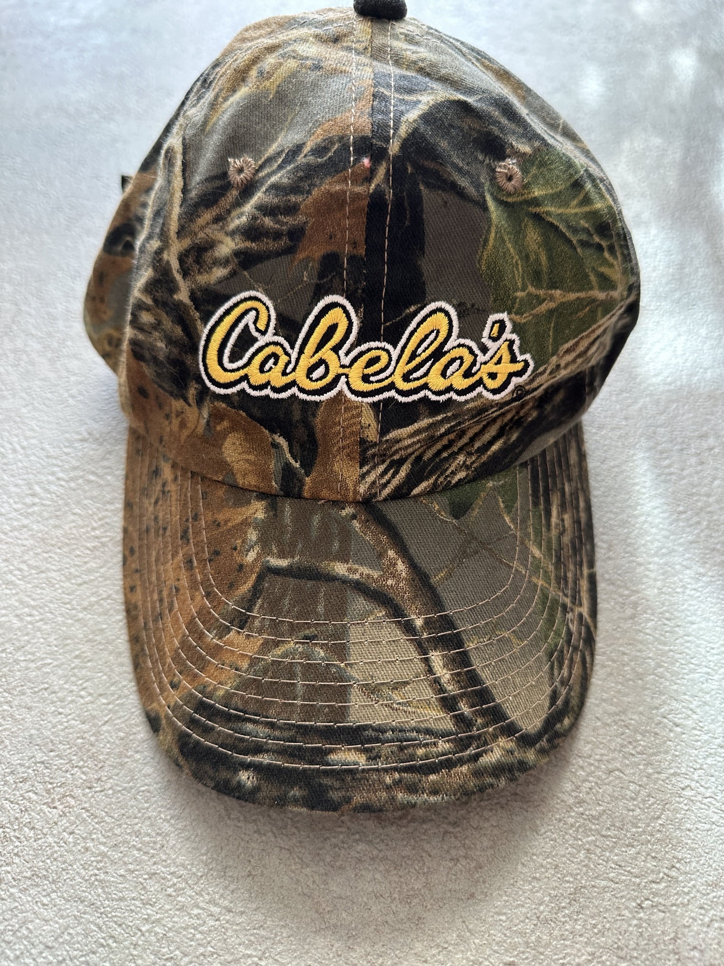 VINTAGE CABELA'S REALTREE CAMO CAP - OS