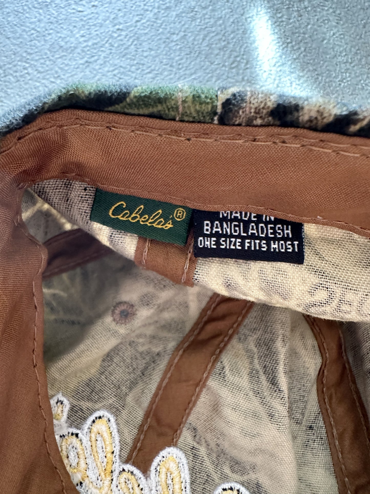 VINTAGE CABELA'S REALTREE CAMO CAP - OS