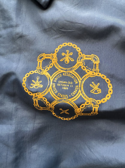 VINTAGE PLUMBERS COACH JACKET - MEDIUM